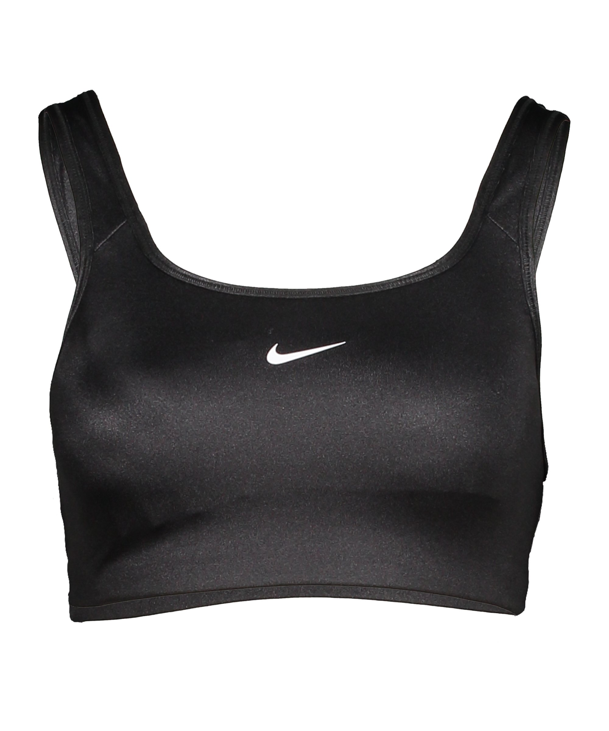 Nike Swoosh Shine Sport-BH Damen Schwarz F010 - schwarz