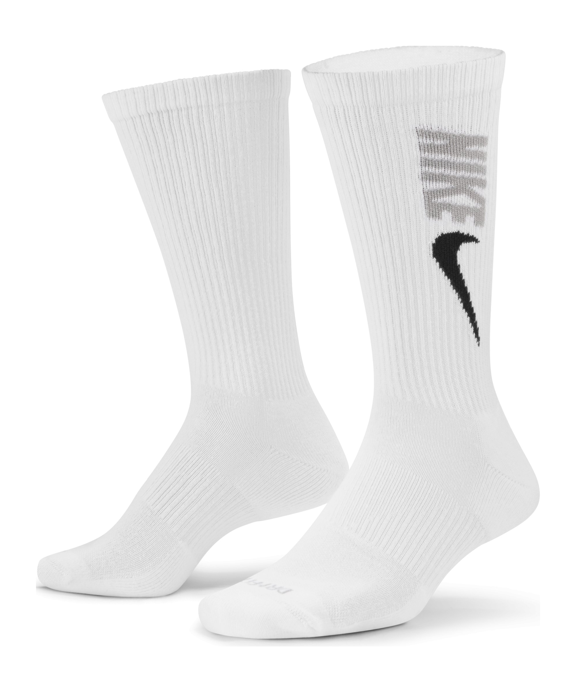 Nike Everyday Crew 3er Pack Socken F100 - weiss