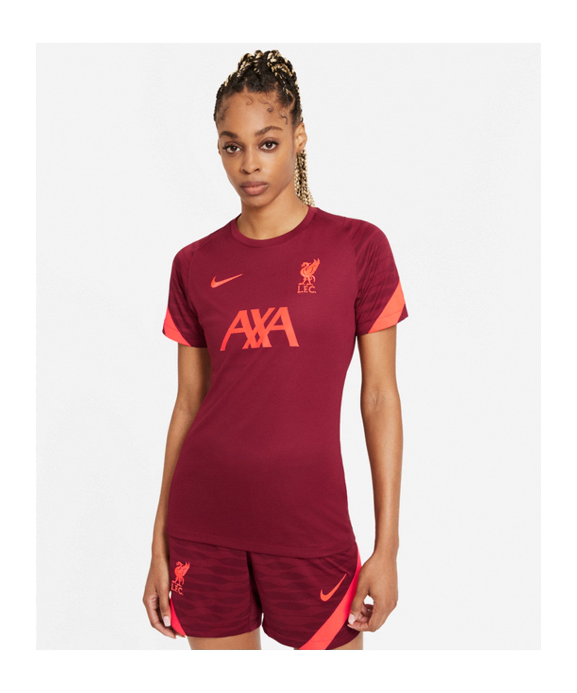 Nike FC Liverpool Trainingsshirt Damen Rot F678 - rot