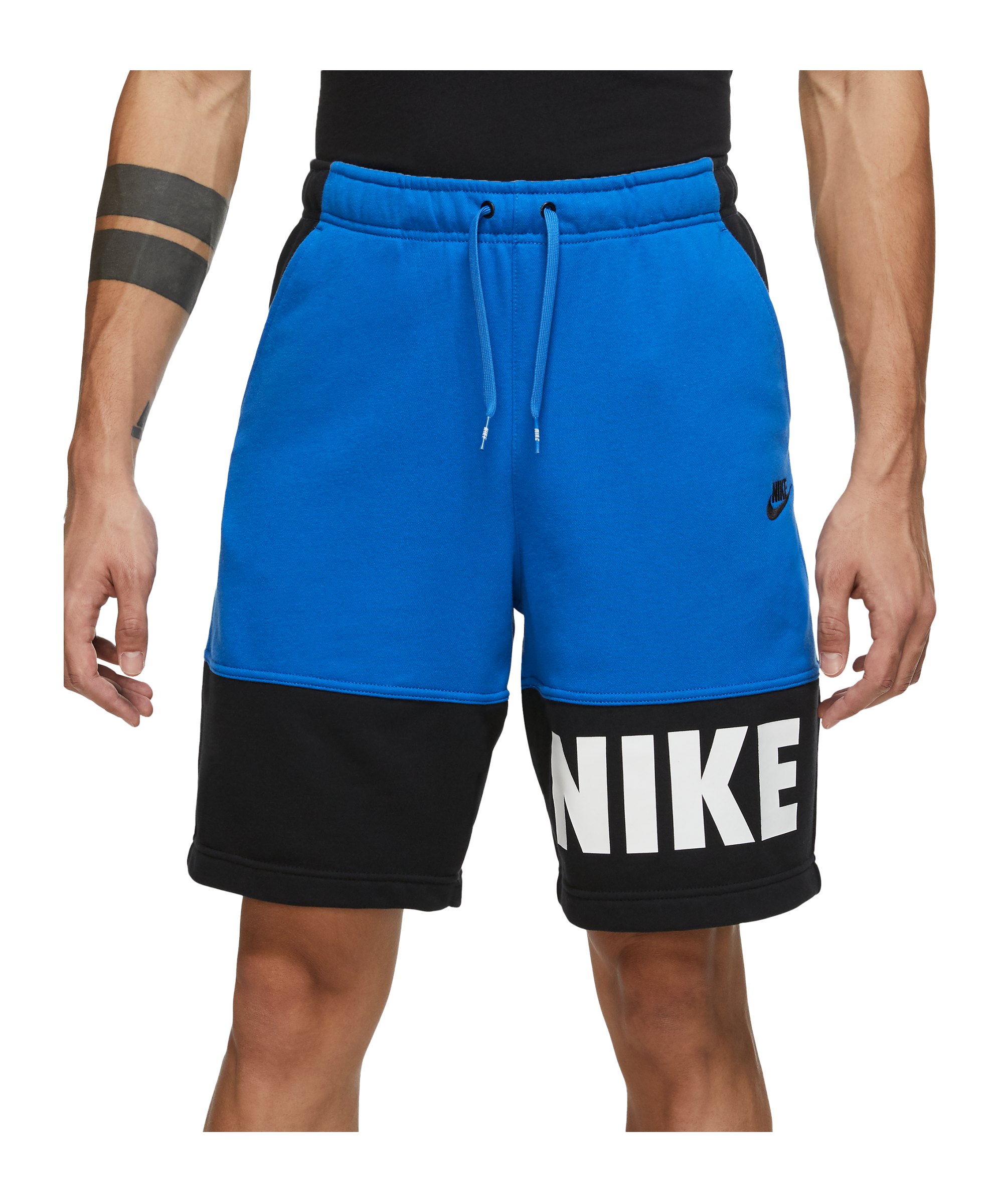 Nike Essentials+ French Terry Short Blau F403 - blau