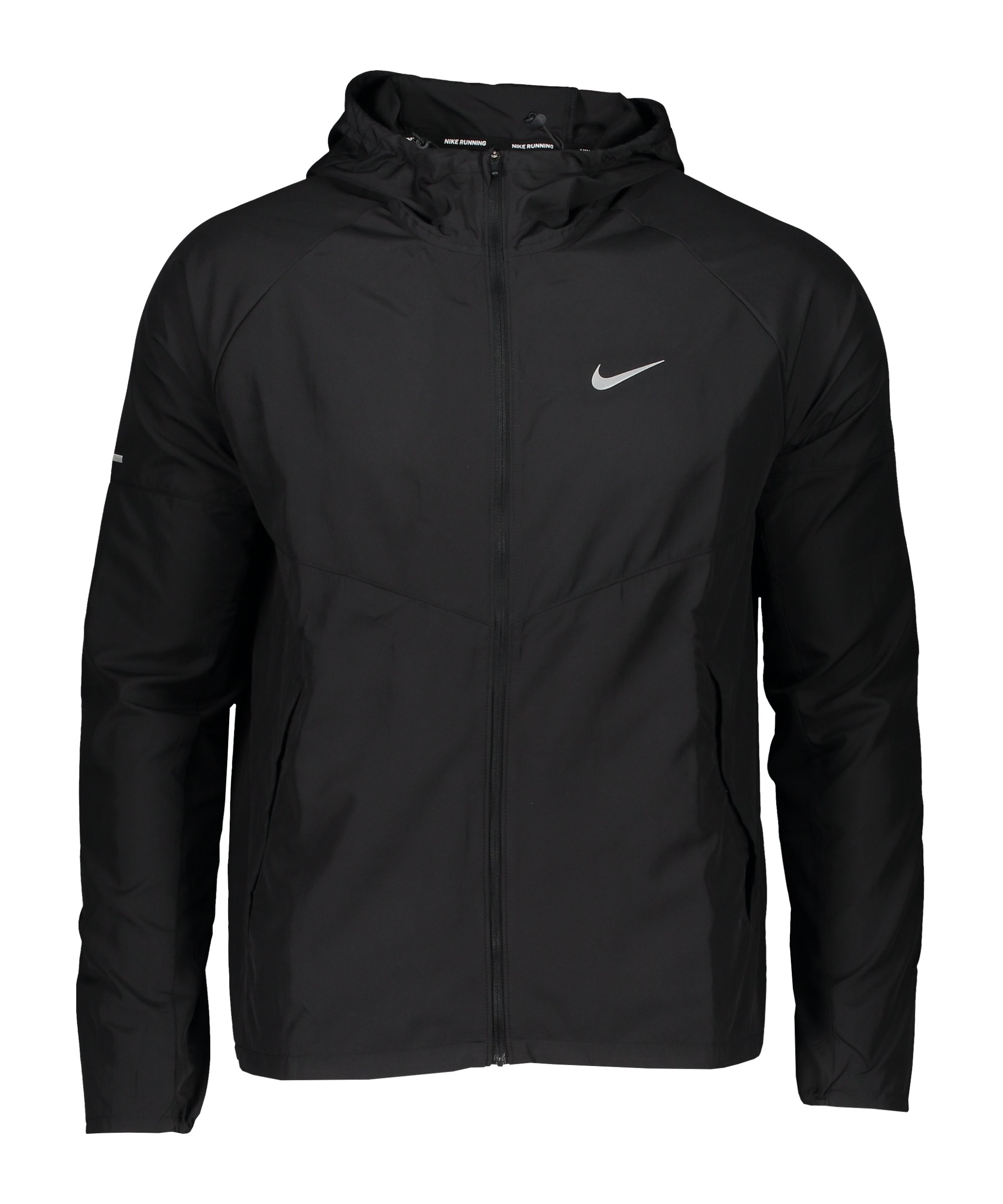 Nike Repel Miler Jacke Running Schwarz F010 - schwarz
