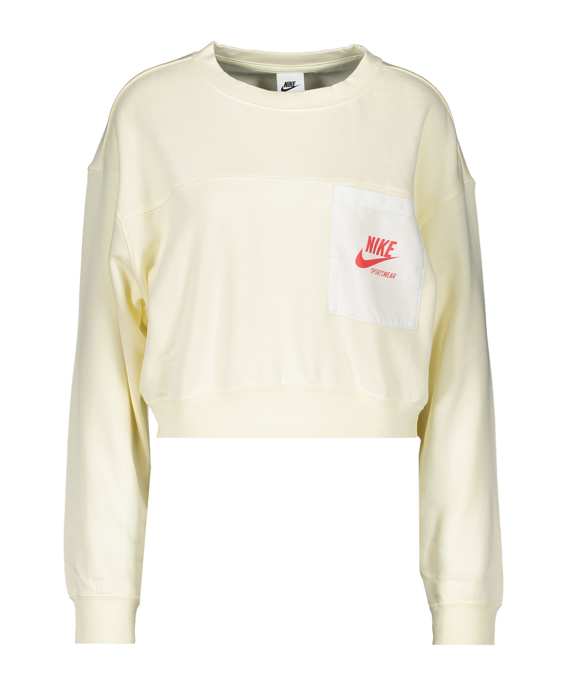 Nike Heritage Crew Sweatshirt Damen Gelb F715 - gelb