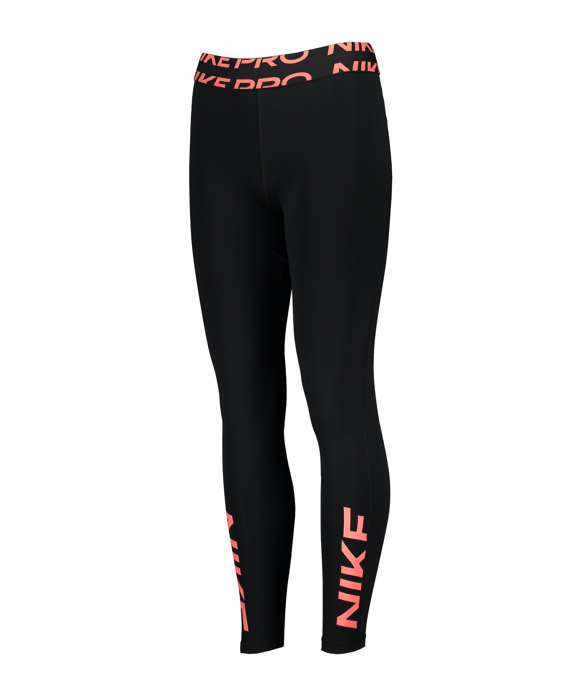 Nike Pro Mid-Rise Leggings Training Damen F011 - schwarz