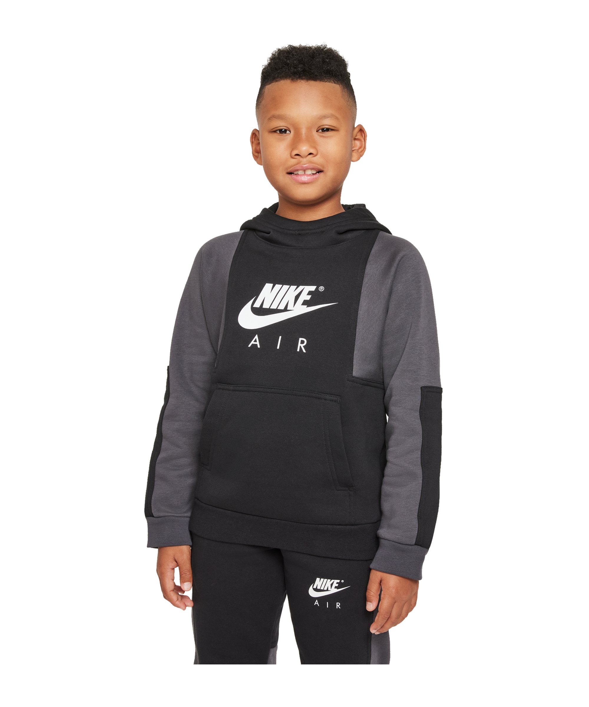 Nike Air Hoody Kids Schwarz F010 - schwarz