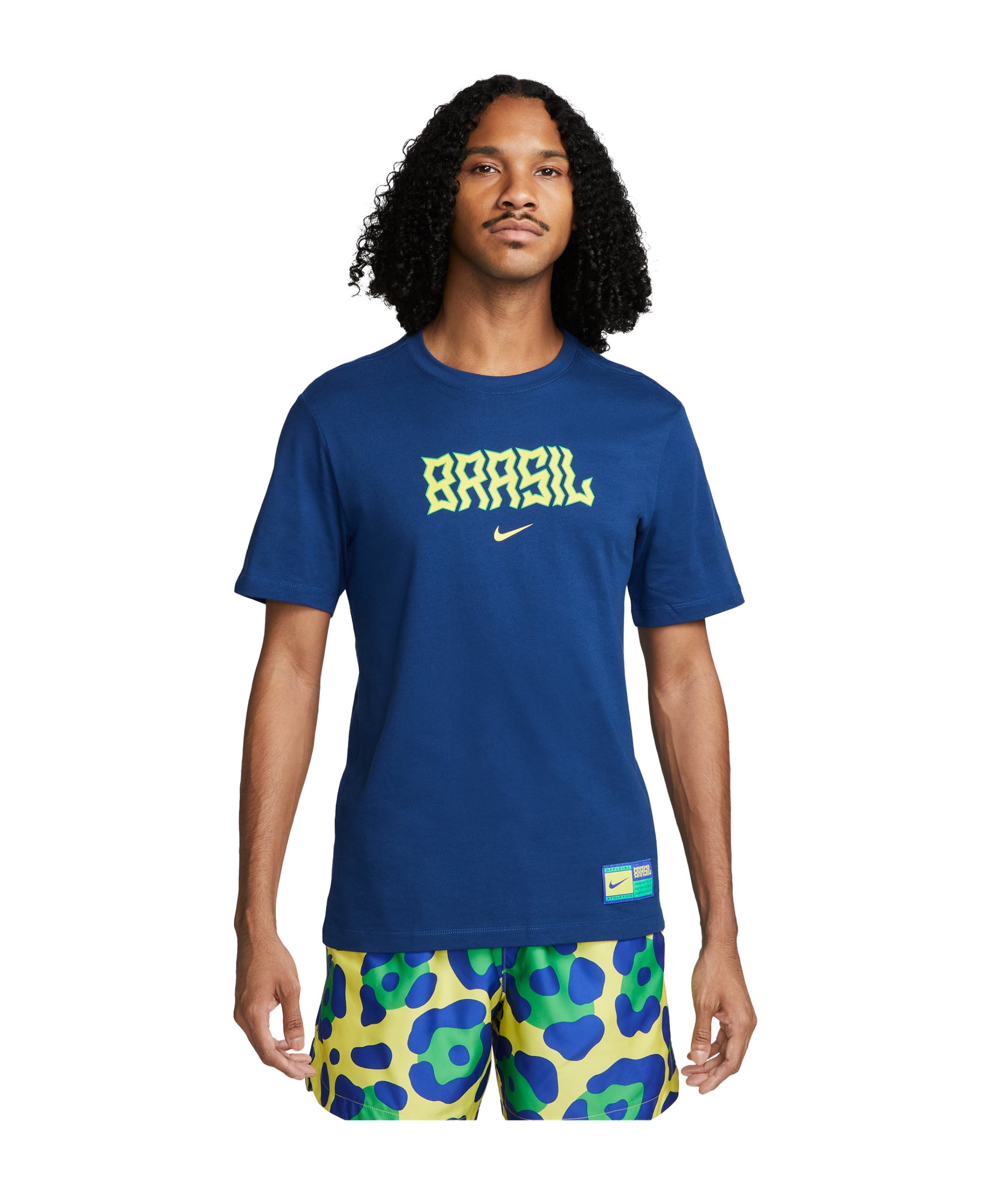 Nike Brasilien Swoosh WC22 T-Shirt F490 - blau