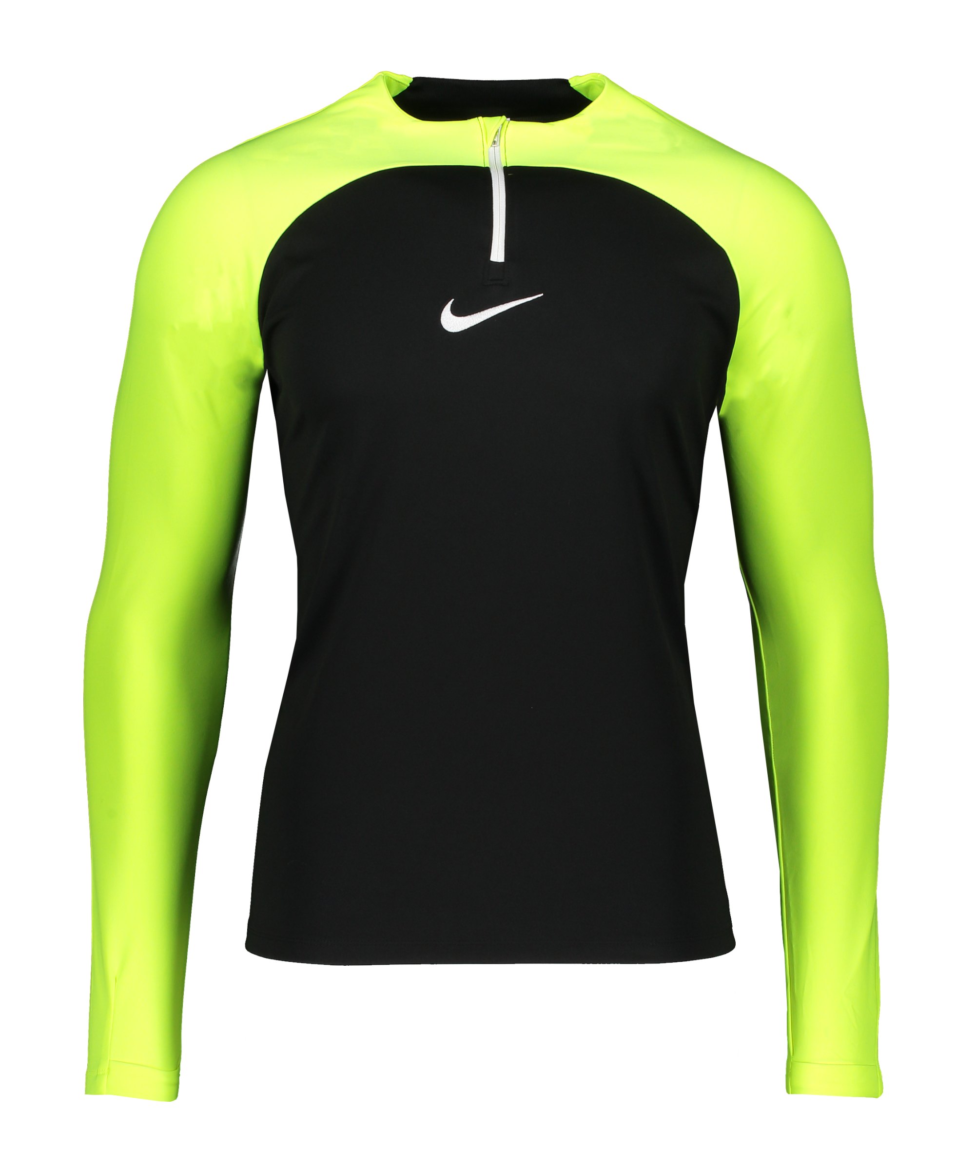 Nike Academy Pro Drill Top Schwarz Gelb F010 - schwarz