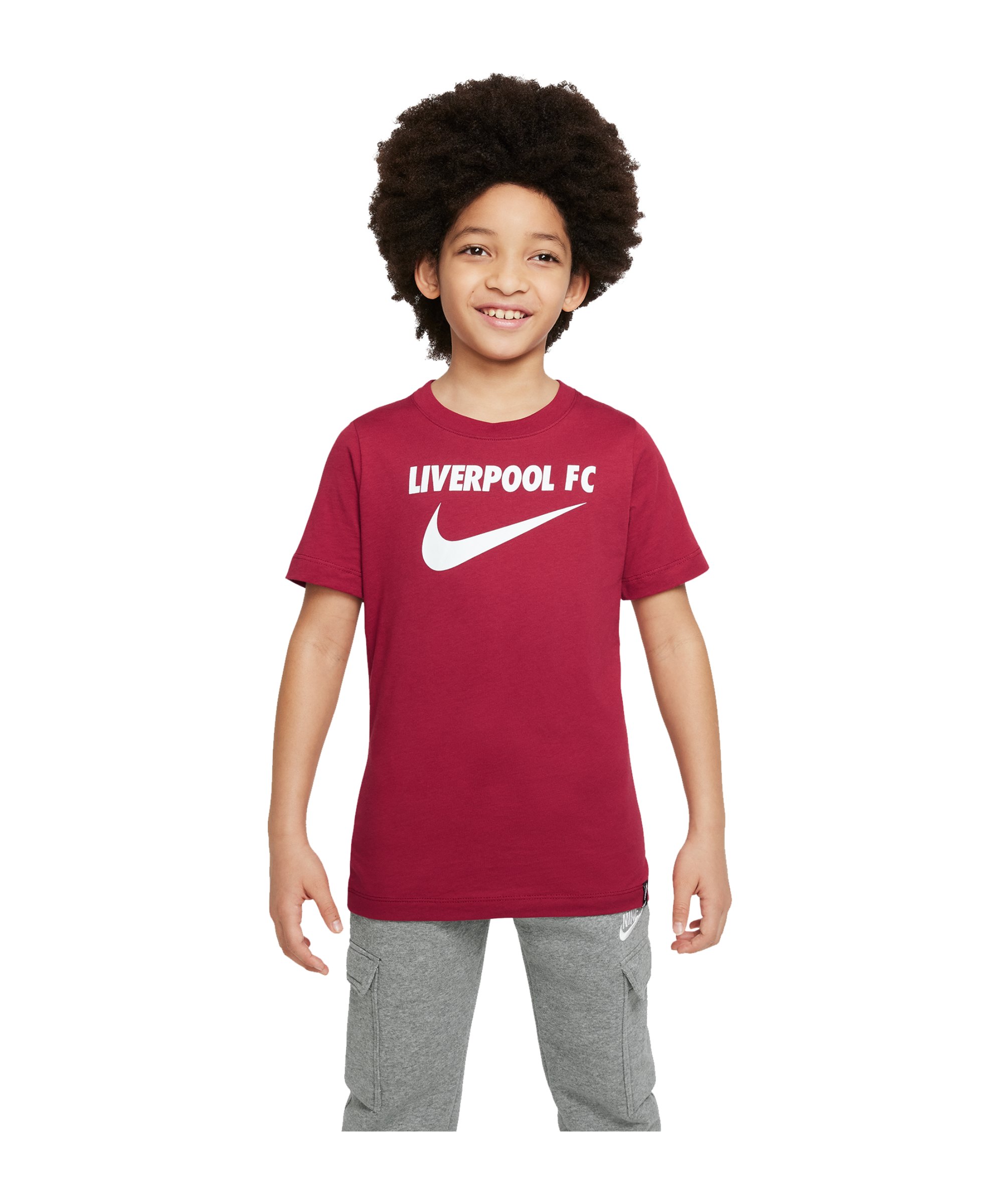Nike FC Liverpool T-Shirt Kids Rot F608 - rot