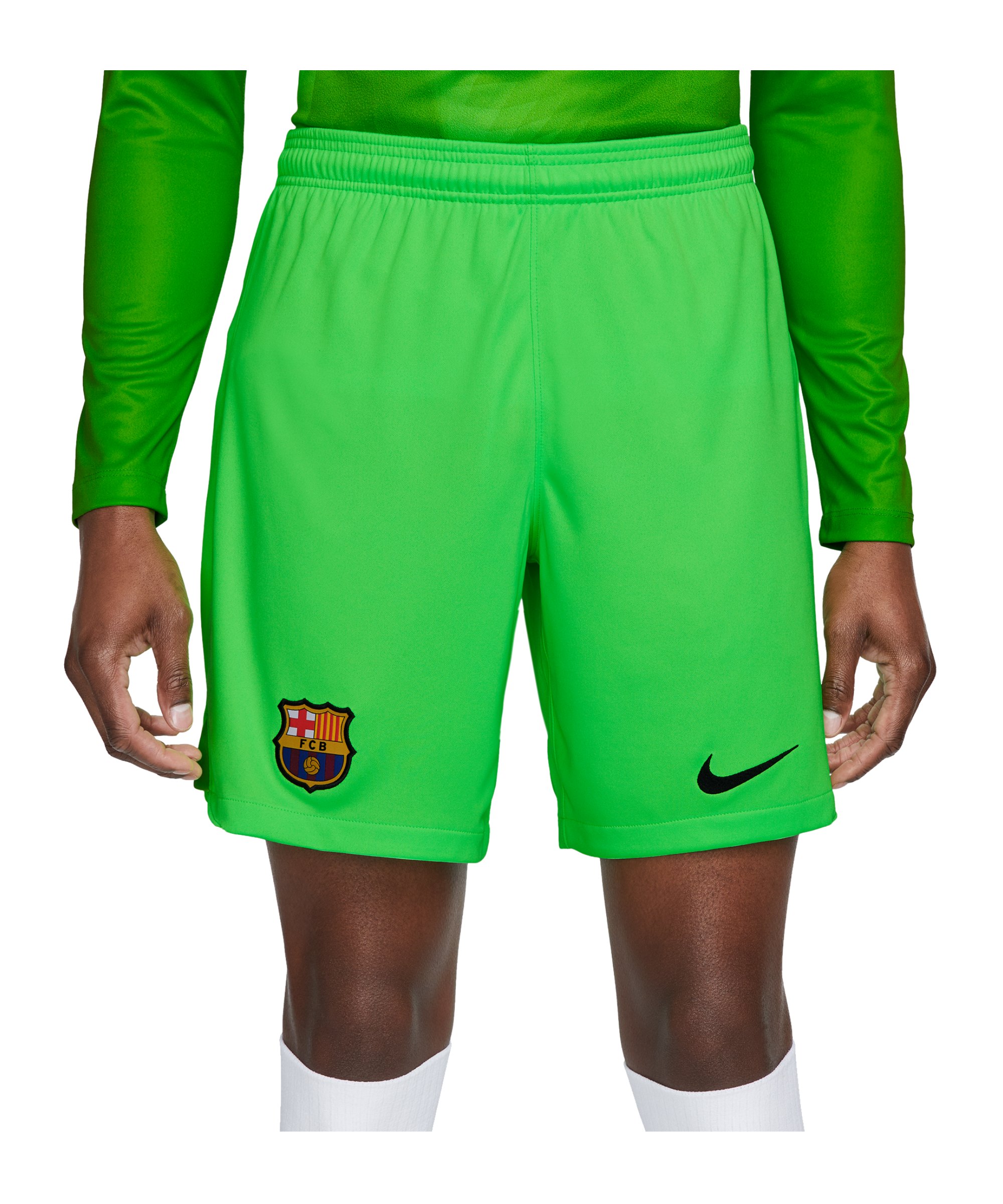 Nike FC Barcelona TW-Short 2022/2023 Grün F398 - gruen