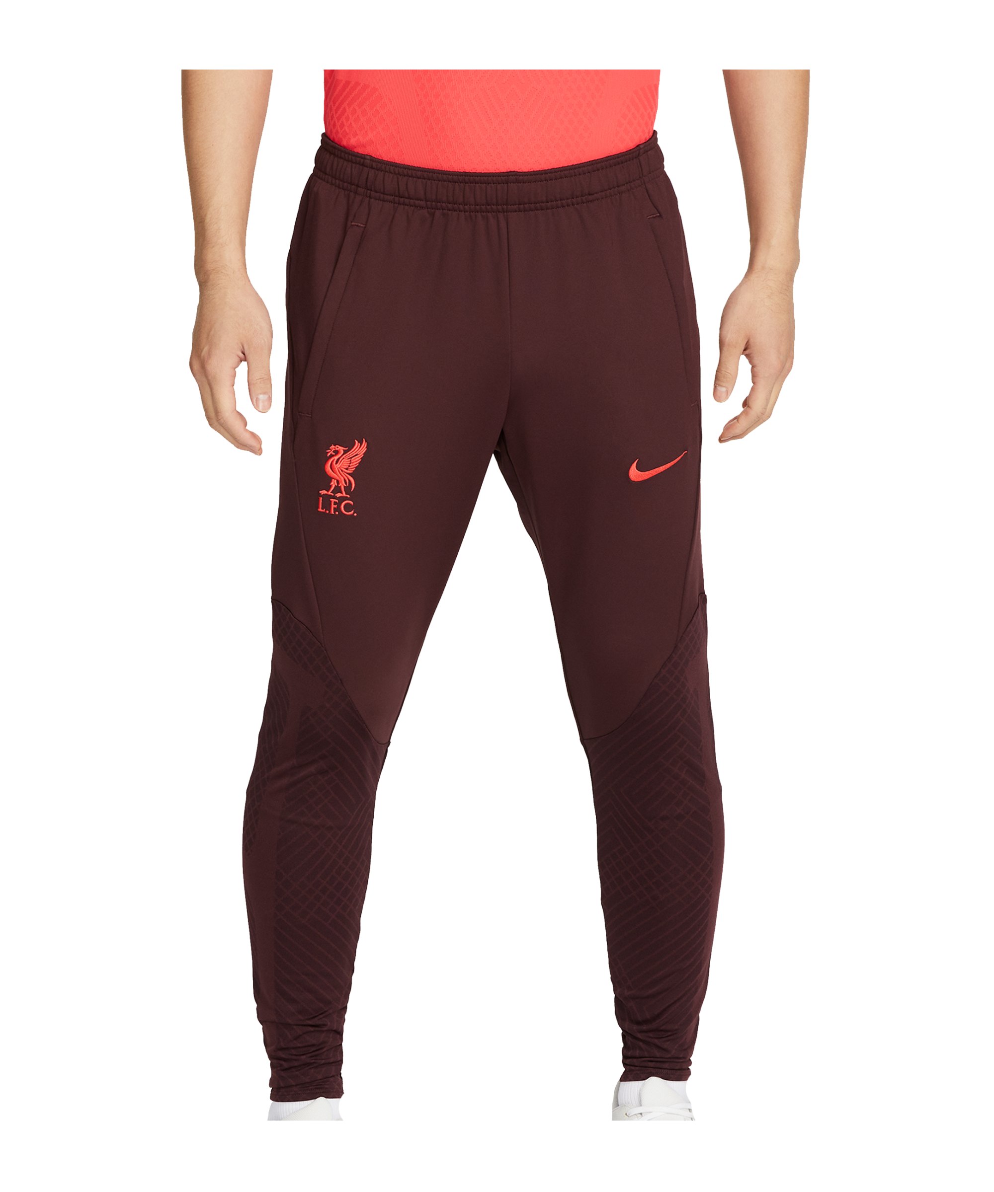Nike FC Liverpool Strike Trainingshose Rot F652 - rot