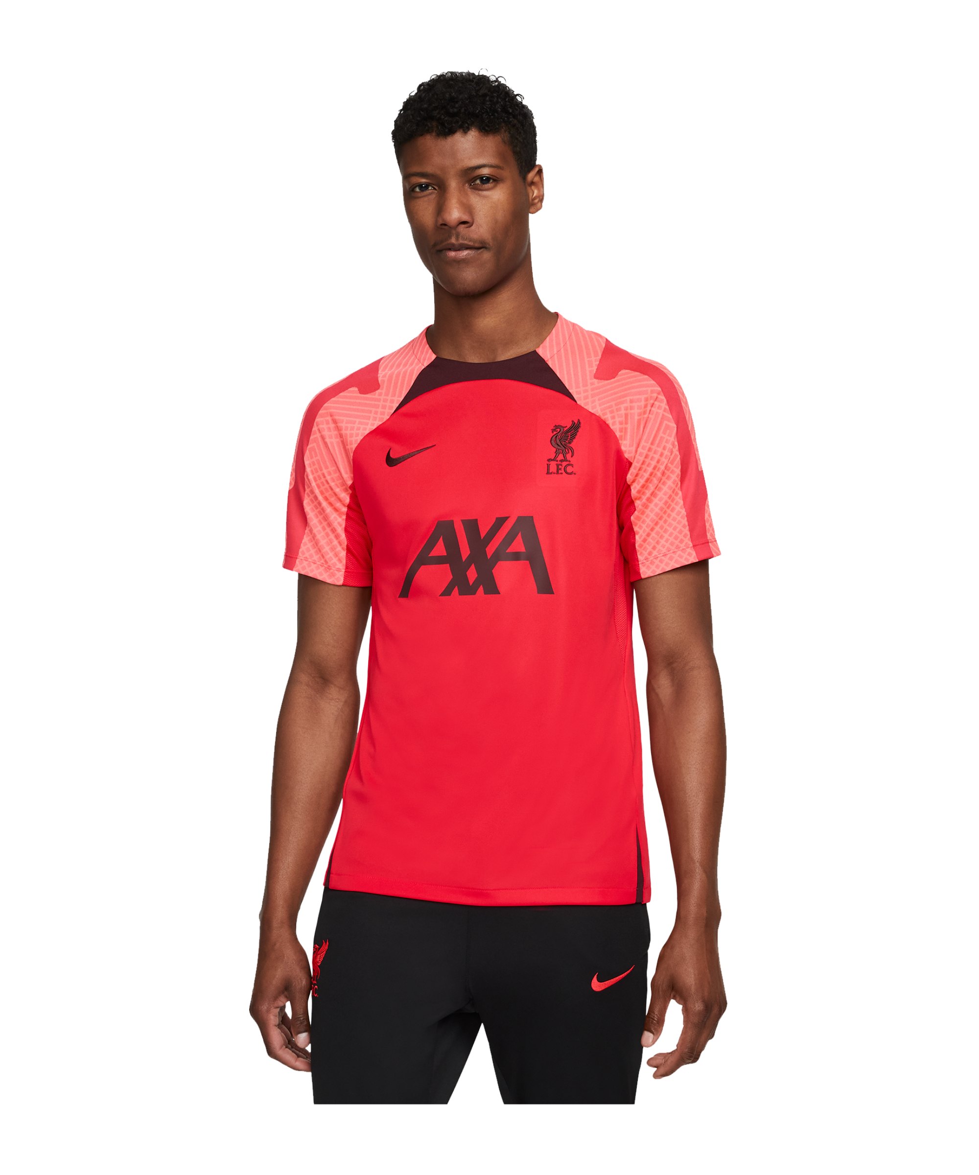 Nike FC Liverpool Strike Trainingsshirt Rot F661 - rot