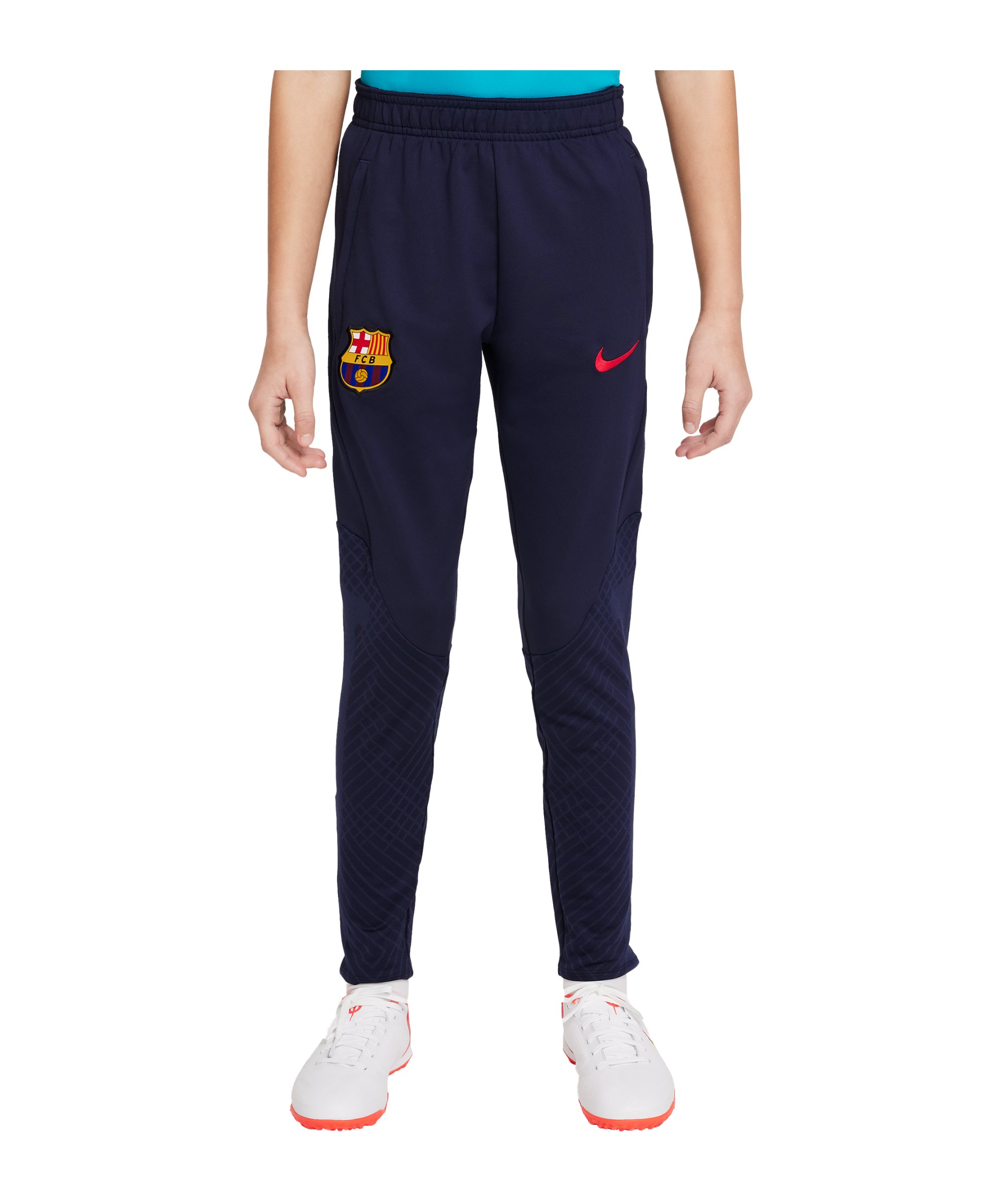 Nike FC Barcelona Strike Trainingshose Kids F451 - blau