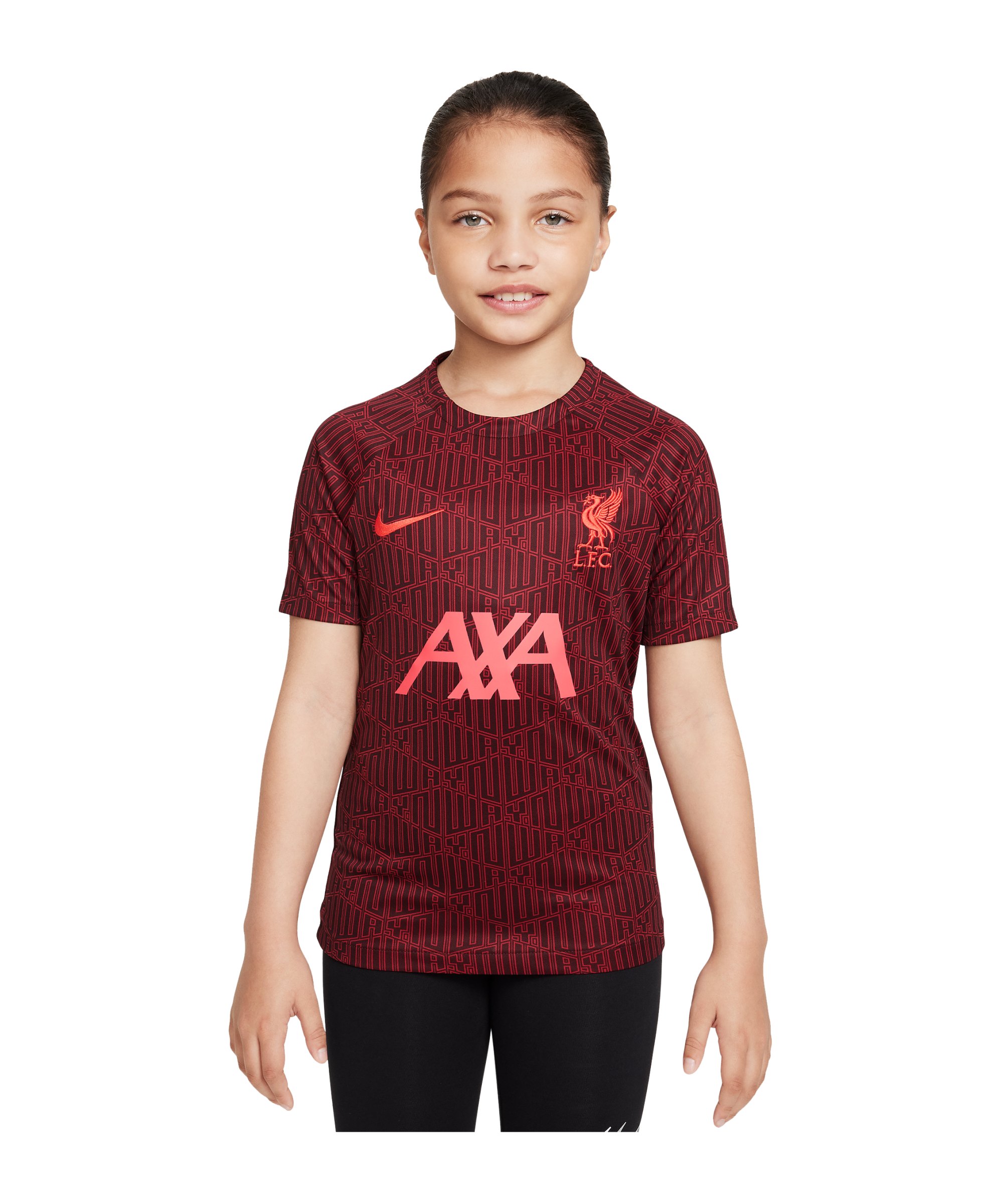 Nike FC Liverpool Prematch Shirt 2022/2023 Kids F609 - rot