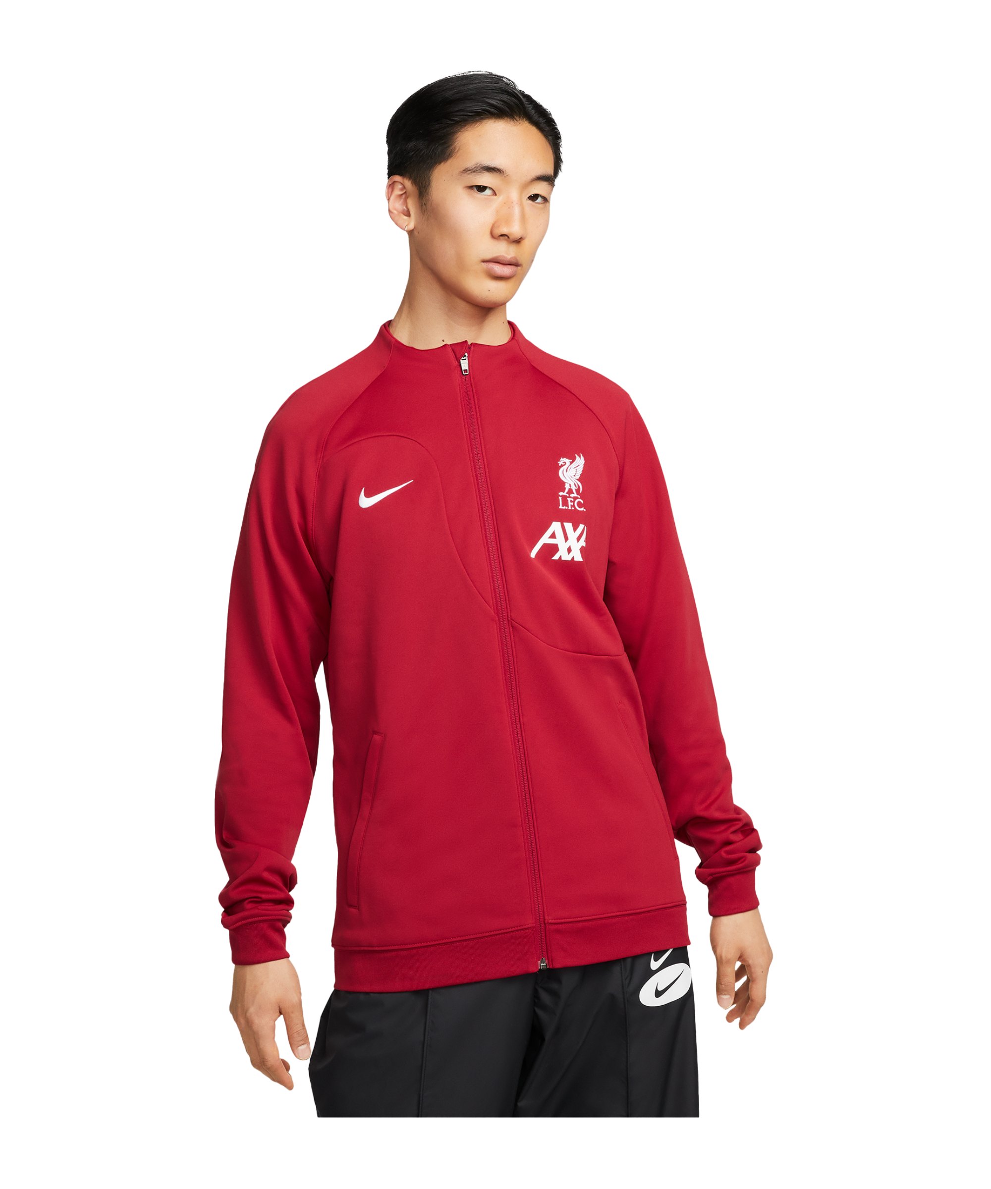 Nike FC Liverpool Anthem Jacke Rot F609 - rot