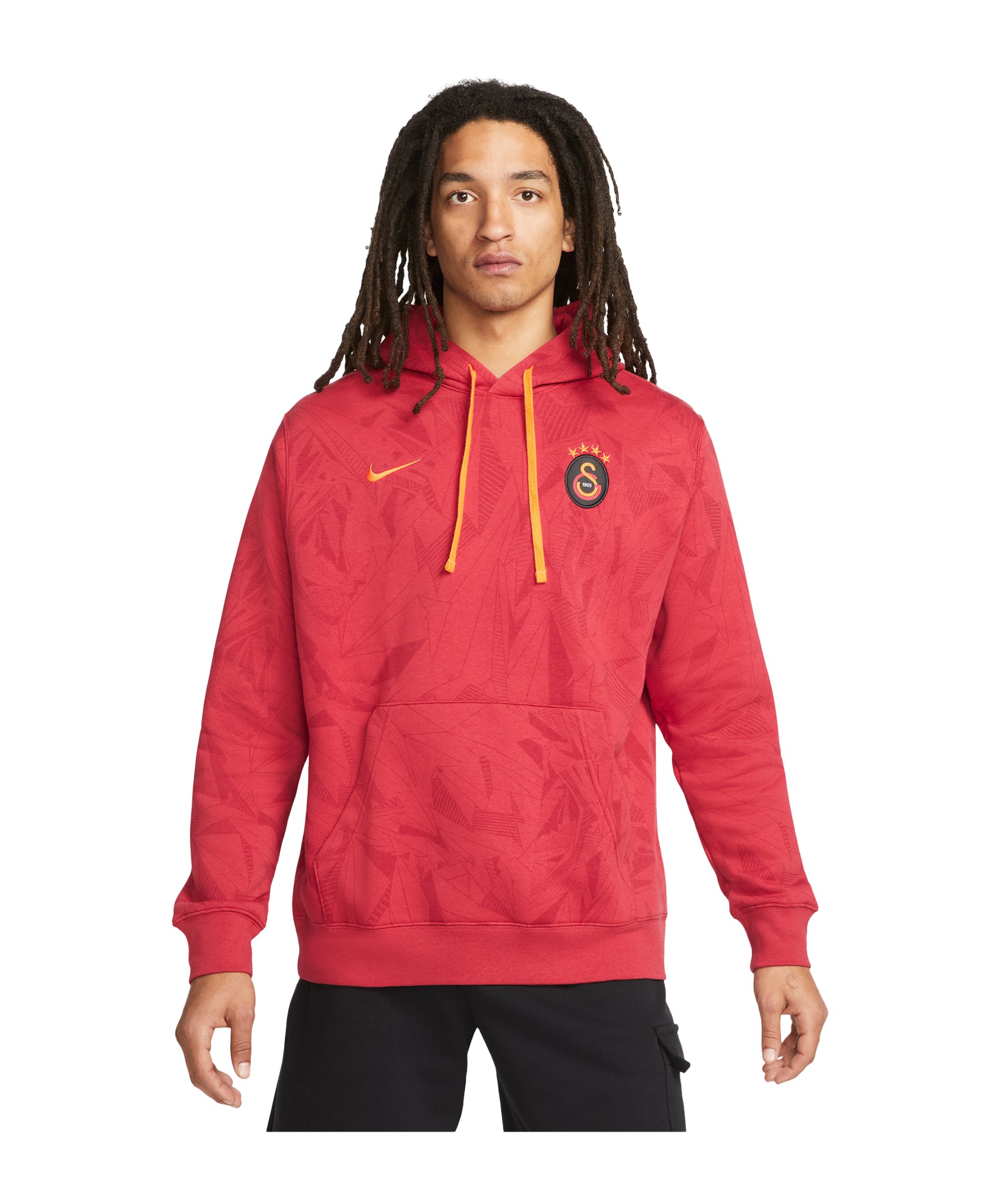 Nike Galatasaray Istanbul Fleece Hoody Rot F628 - rot
