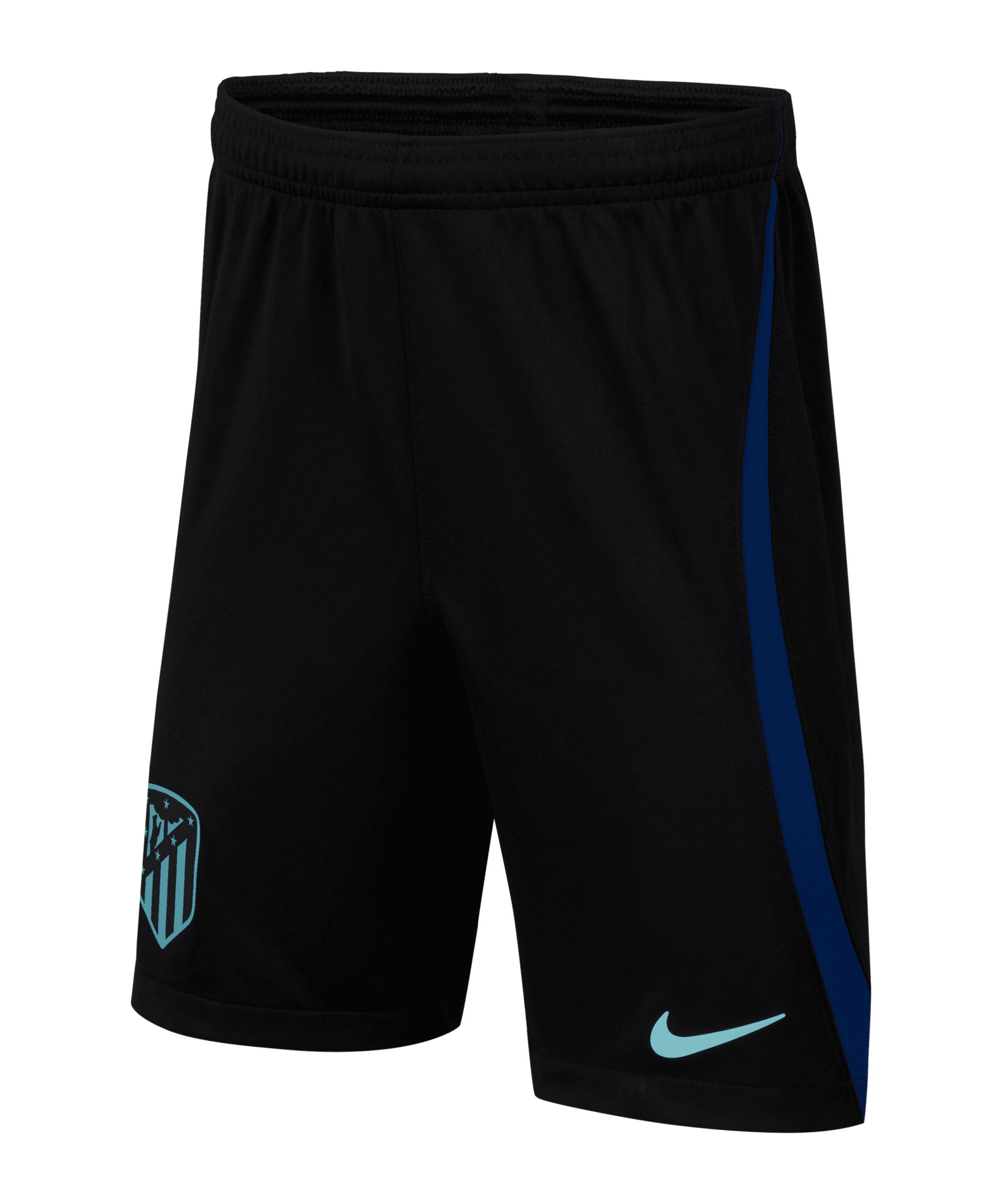 Nike Atletico Madrid Short Away 2022/2023 Kids Schwarz F010 - schwarz