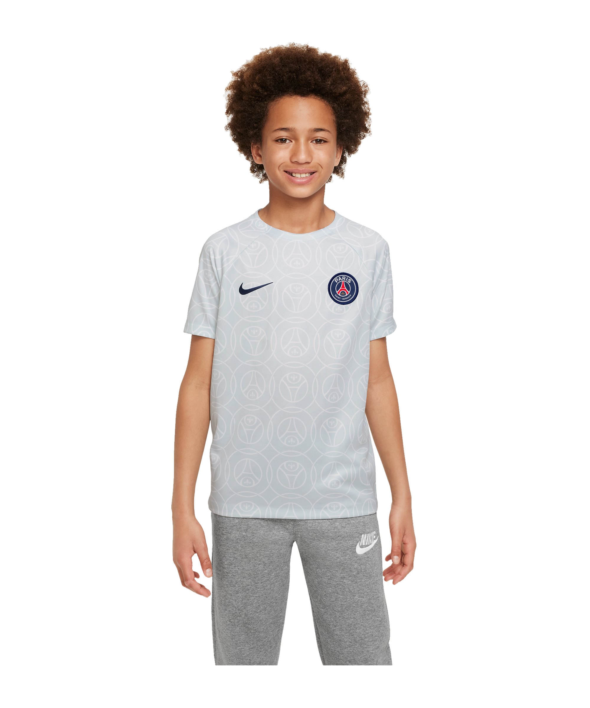 Nike Paris St. Germain Prematch Shirt 2022/2023 Kids F472 - blau