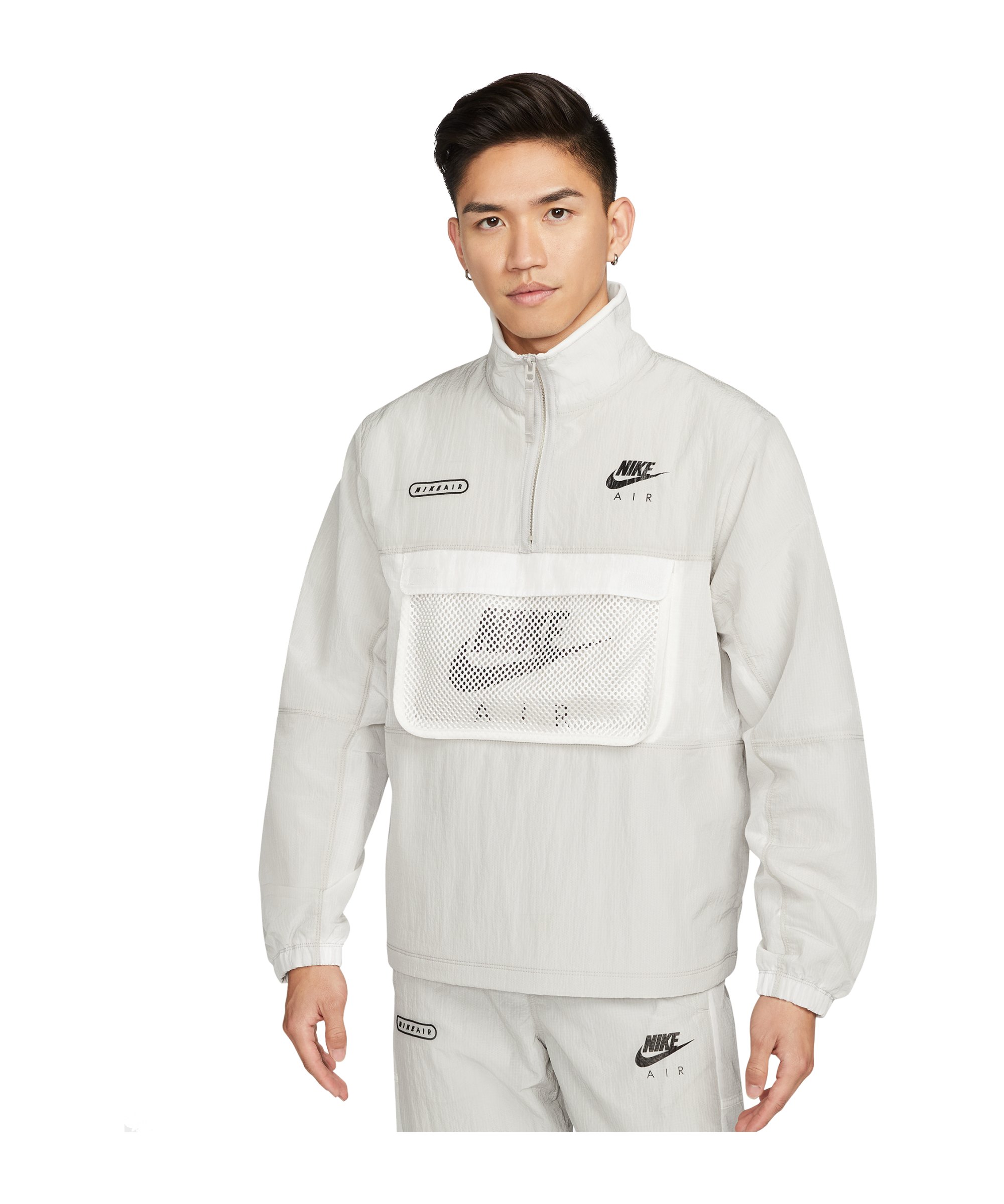 Nike Air Woven Jacke Grau F012 - grau