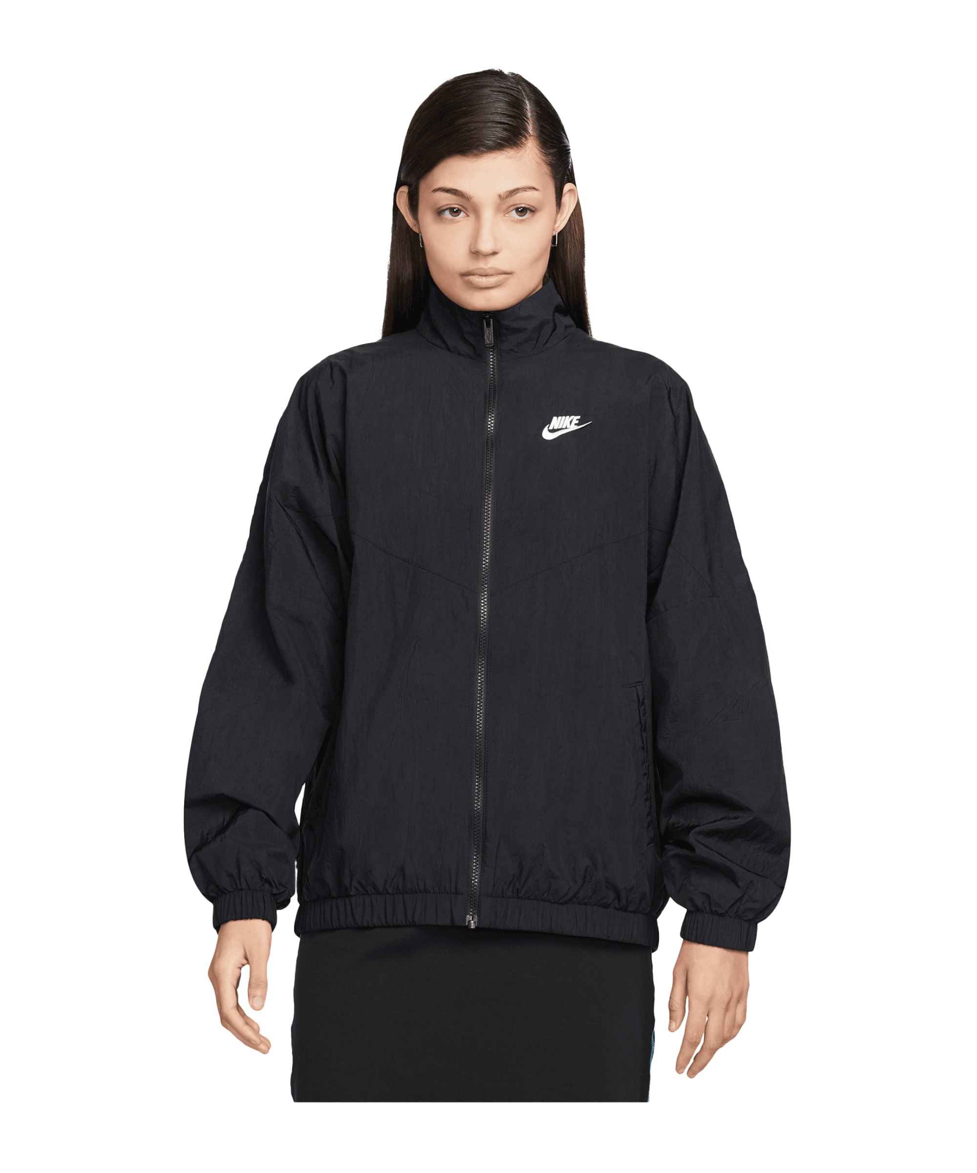 Nike Essential Windrunner Jacke Damen F010 - schwarz