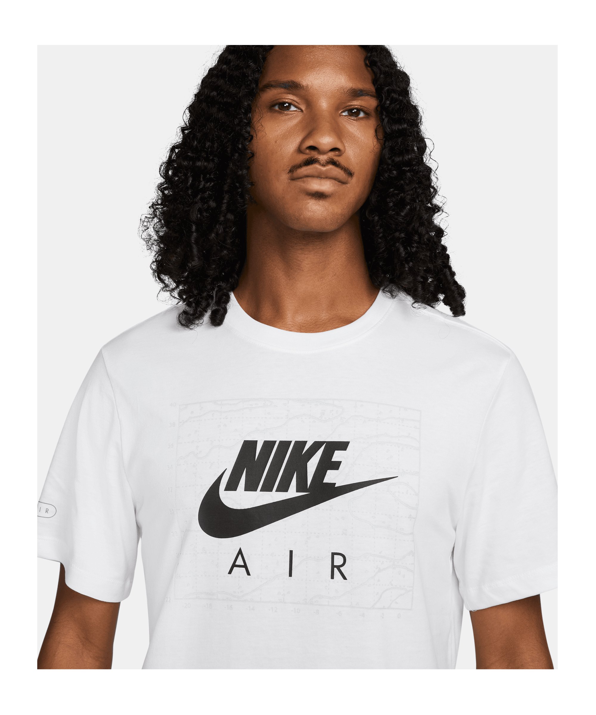 Nike Air T-Shirt Tall Weiss F100 - weiss