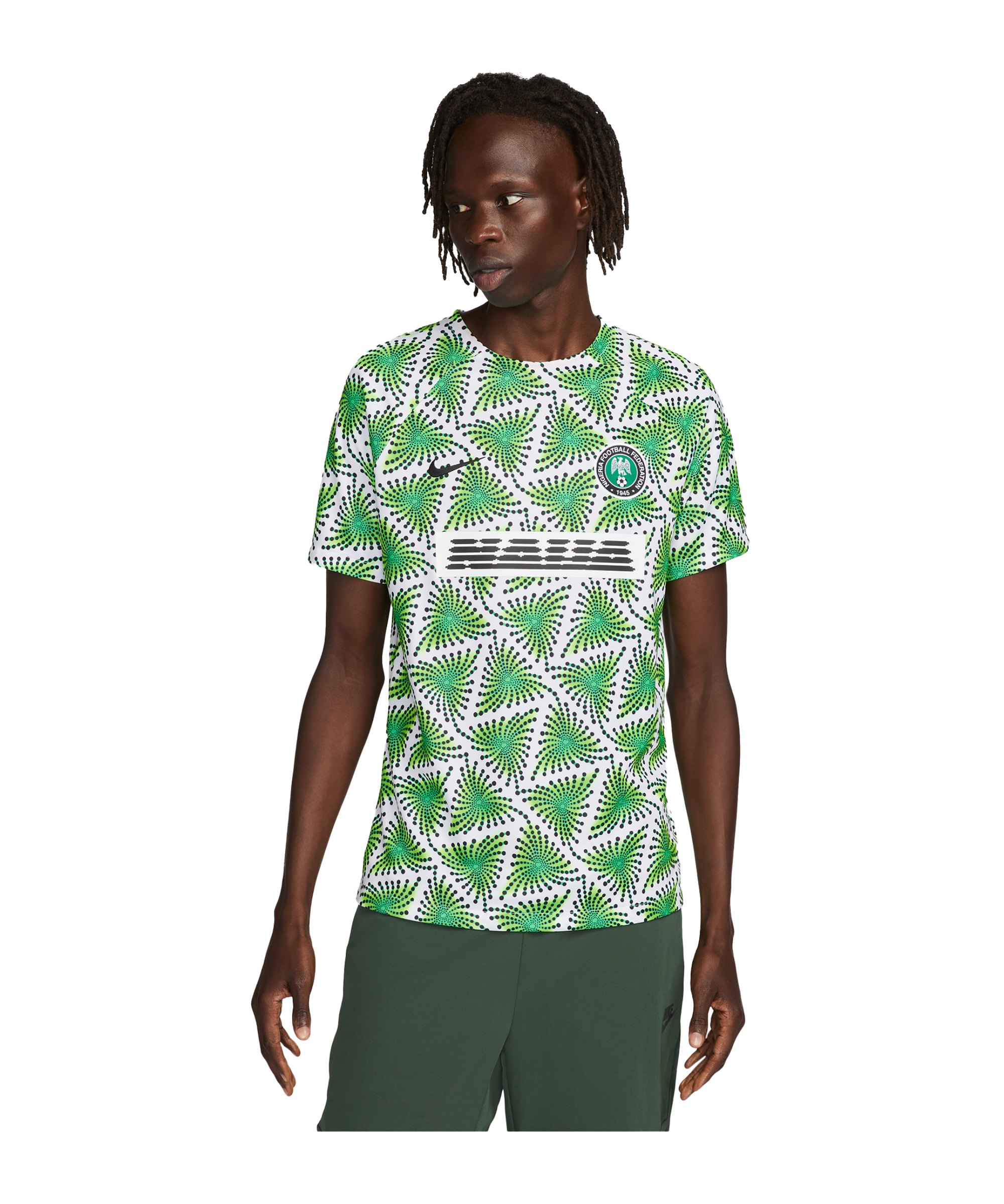 Nike Nigeria Trainingsshirt Grün F398 - gruen