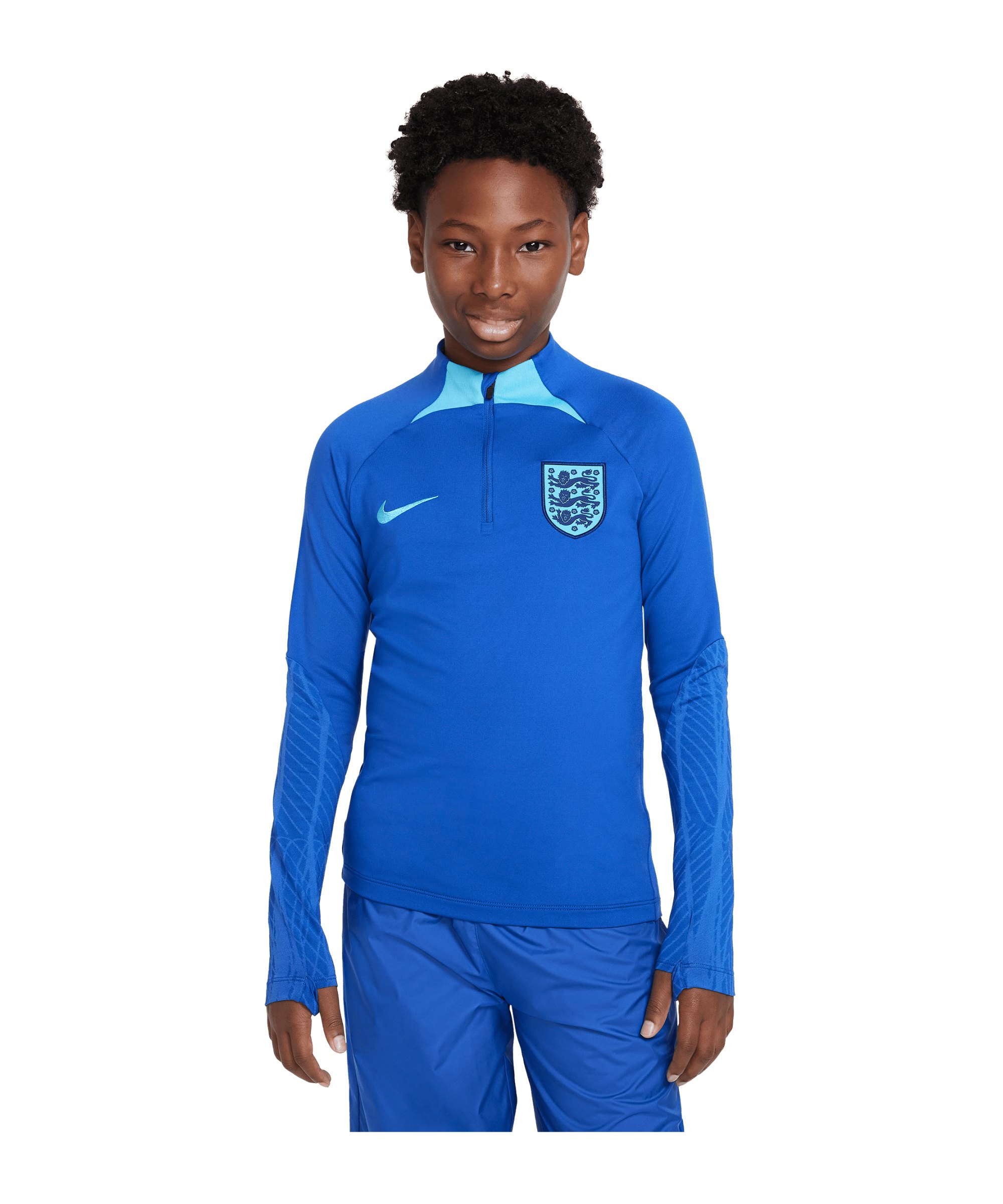 Nike England Strike Drill Top Kids Blau F480 - blau