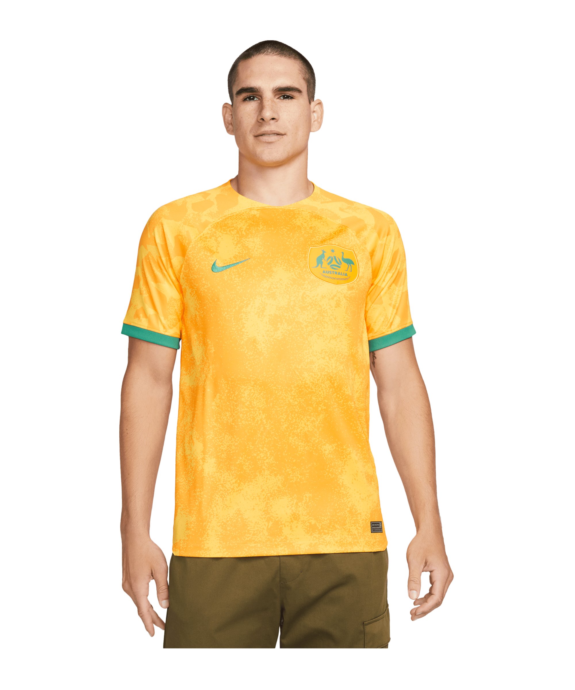 Nike Australien Trikot Home WM 2022 Gelb F719 - gelb