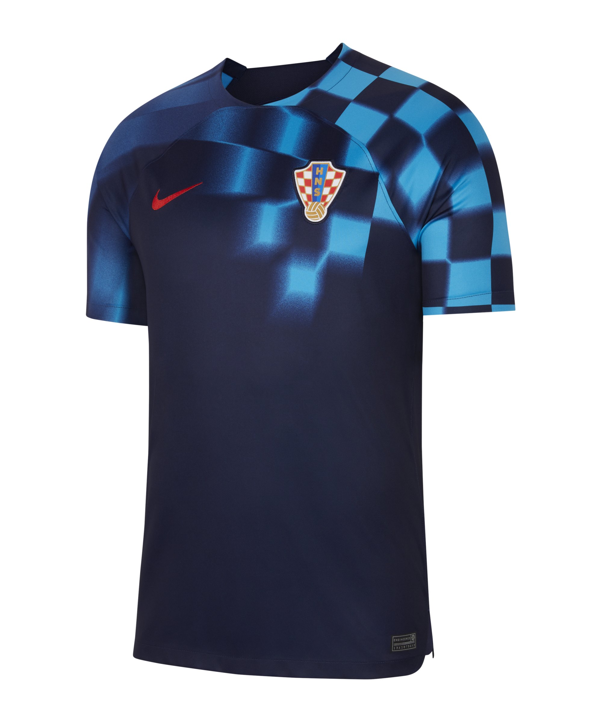 Nike Kroatien Trikot Away WM 2022 Blau F498 - blau