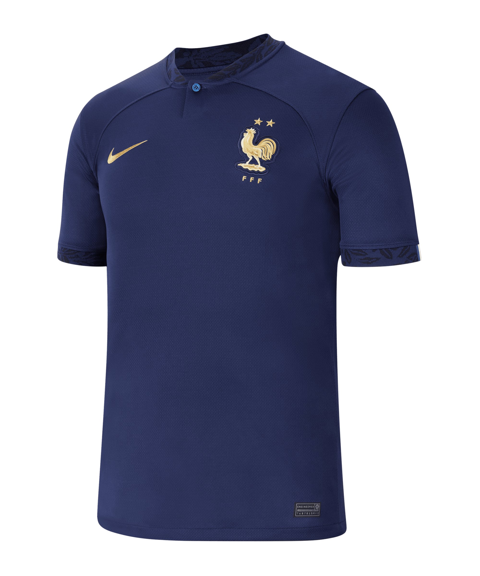Nike Frankreich Trikot Home WM 2022 Blau F410 - blau