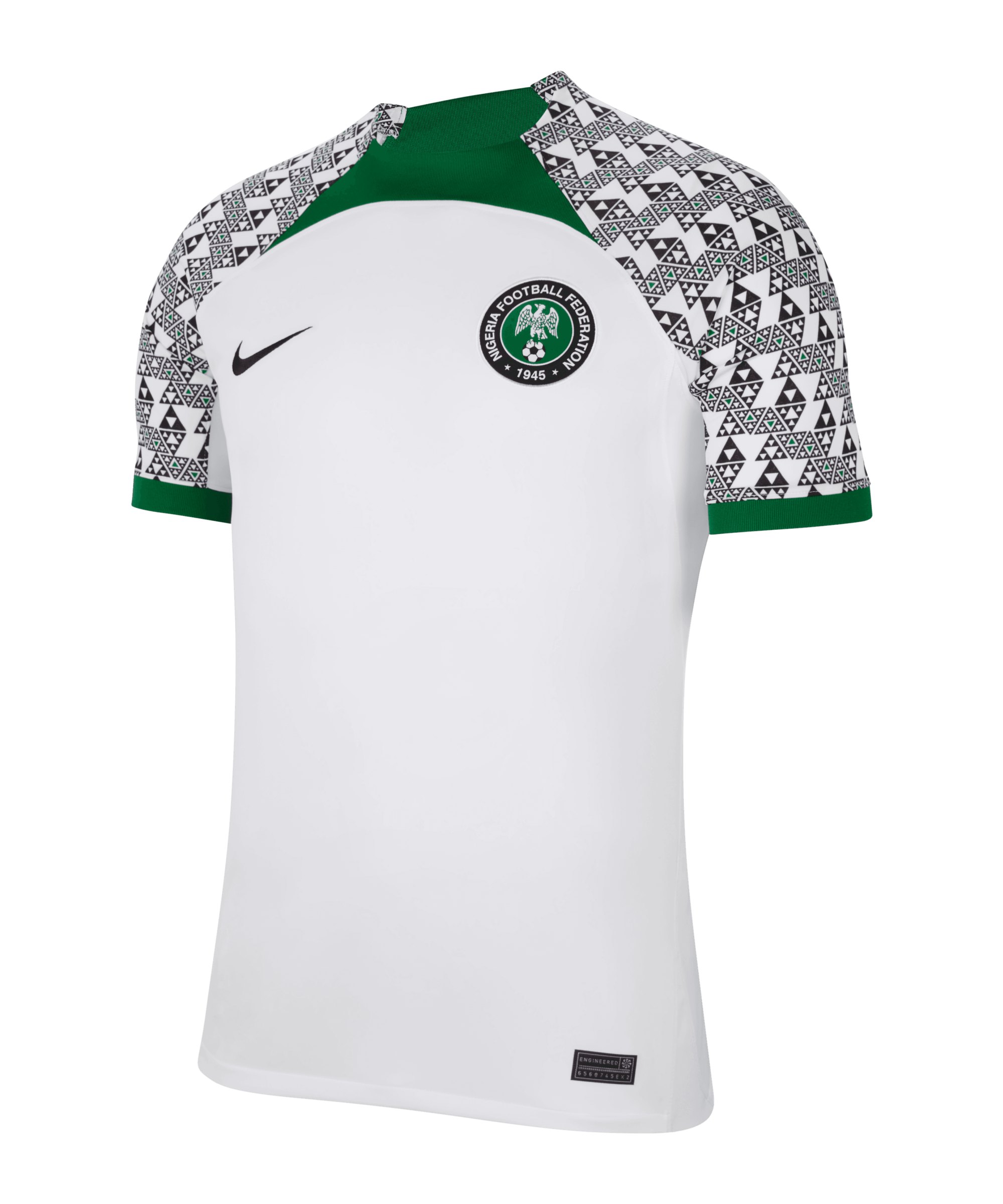Nike Nigeria Trikot Away 2022 Weiss F100 - weiss