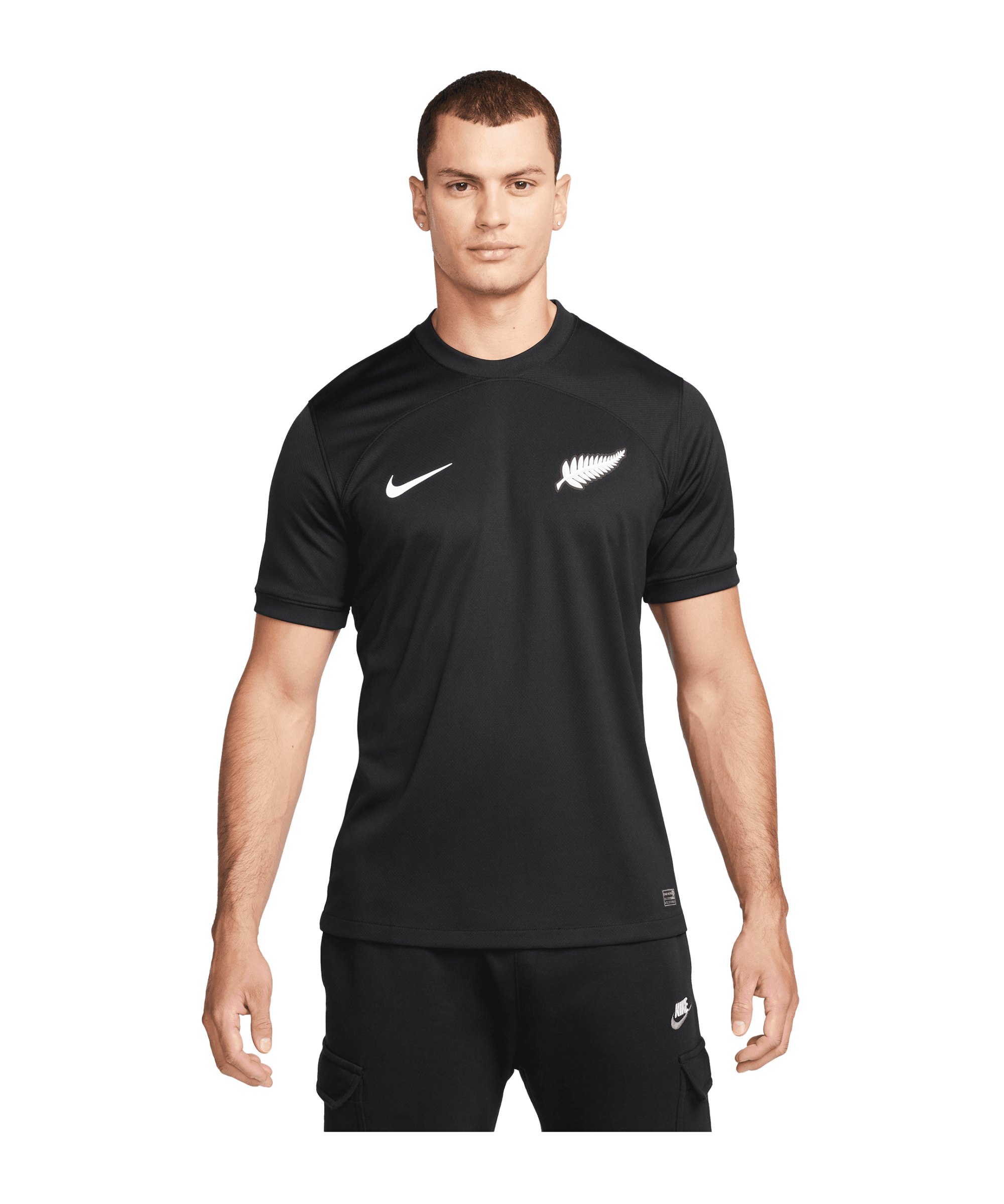 Nike Neuseeland Trikot Away 2022 Schwarz F010 - schwarz