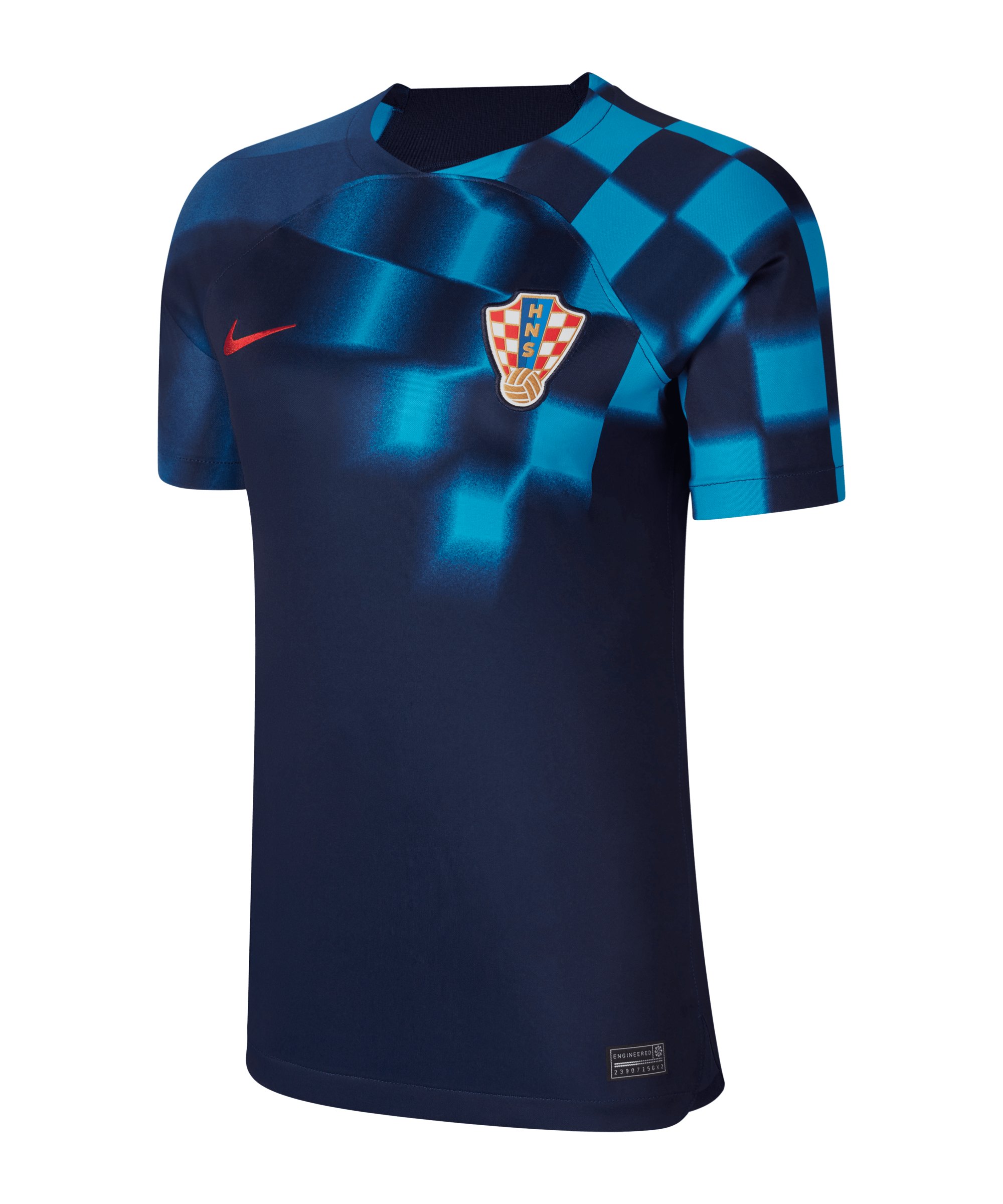 Nike Kroatien Trikot Away WM 2022 Damen F498 - blau