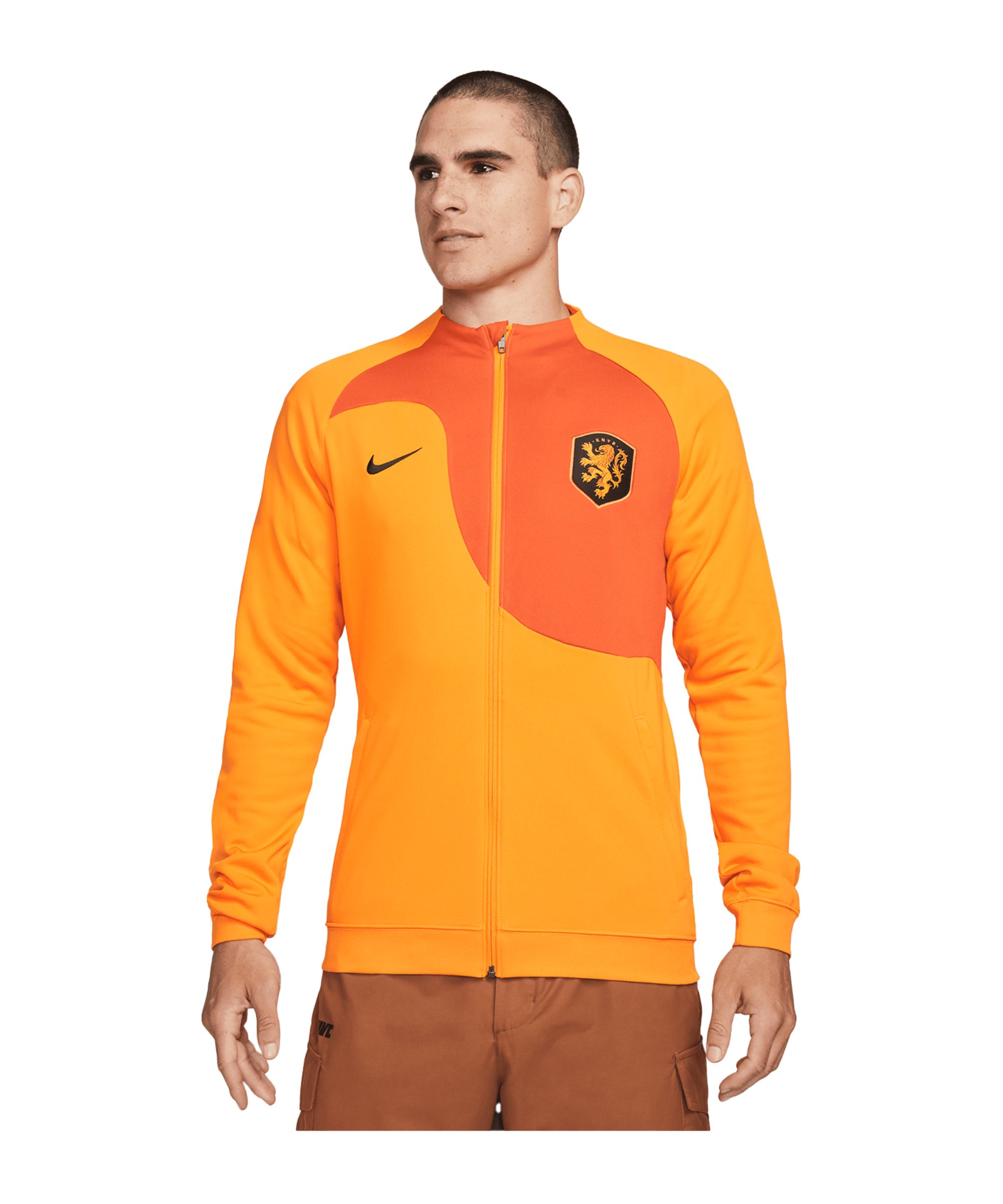 Nike Niederlande Trainingsjacke Orange F833 - orange