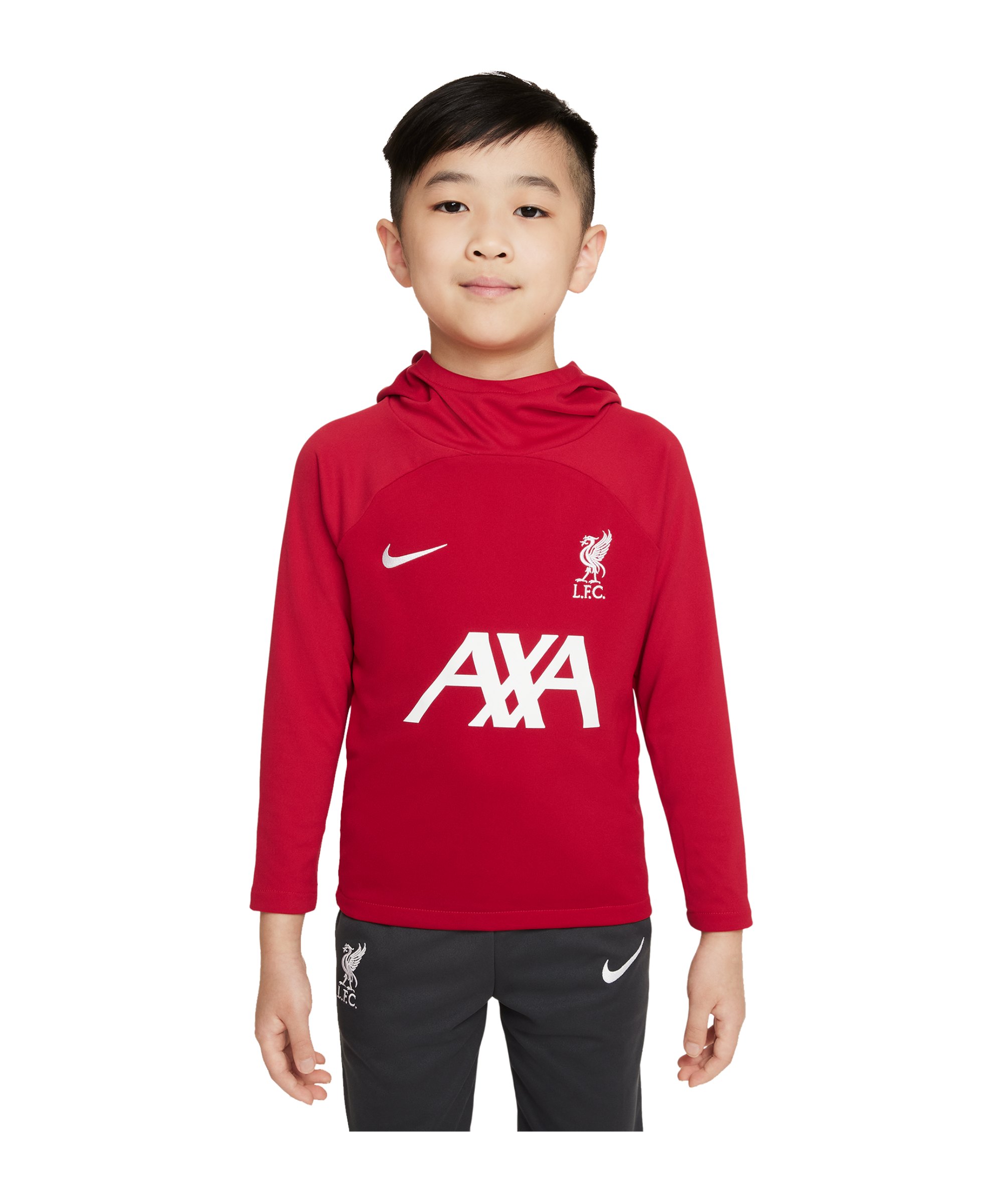 Nike FC Liverpool Academy Hoody Kids Rot F688 - rot