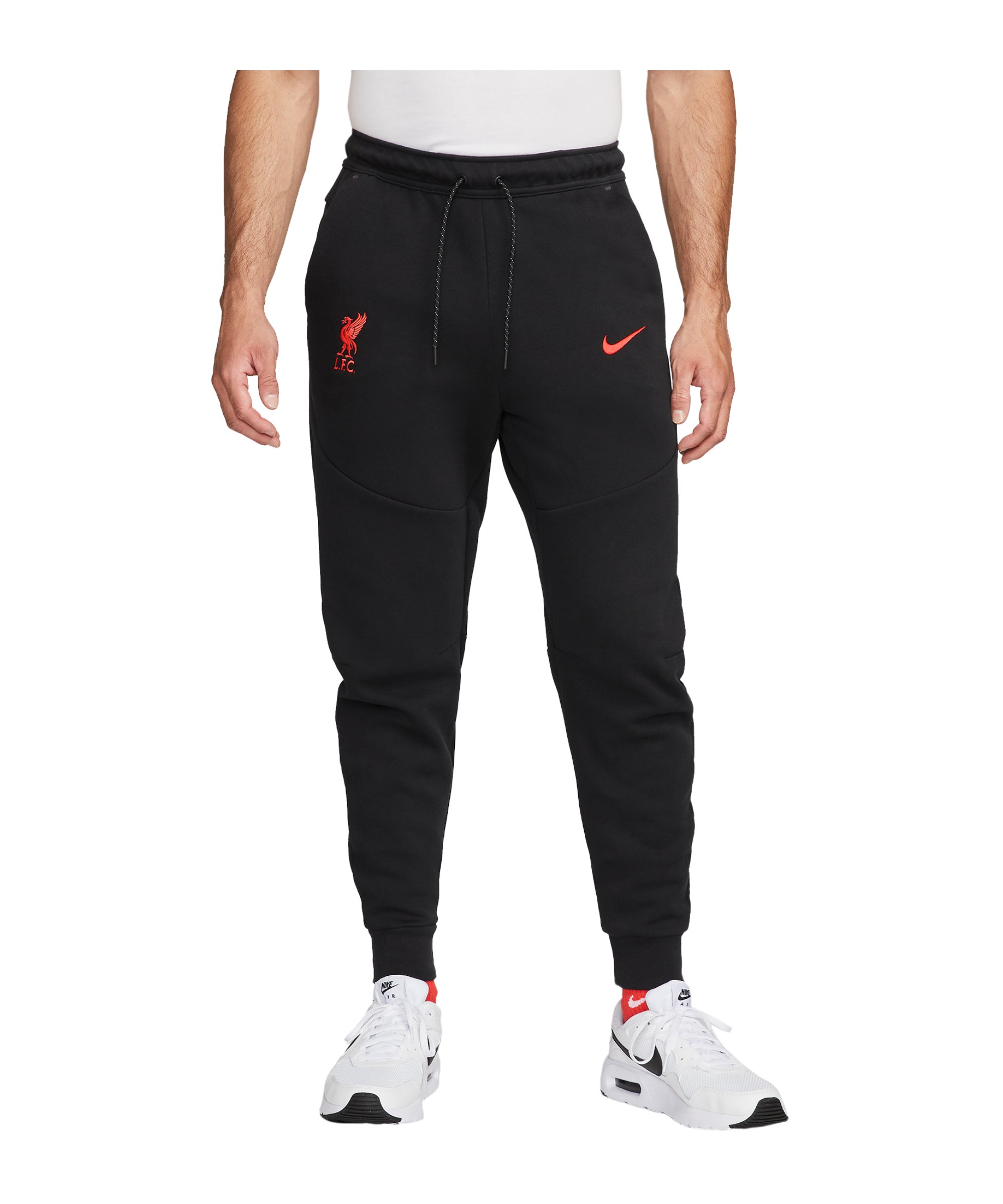 Nike FC Liverpool Tech Fleece Jogginghose F010 - schwarz