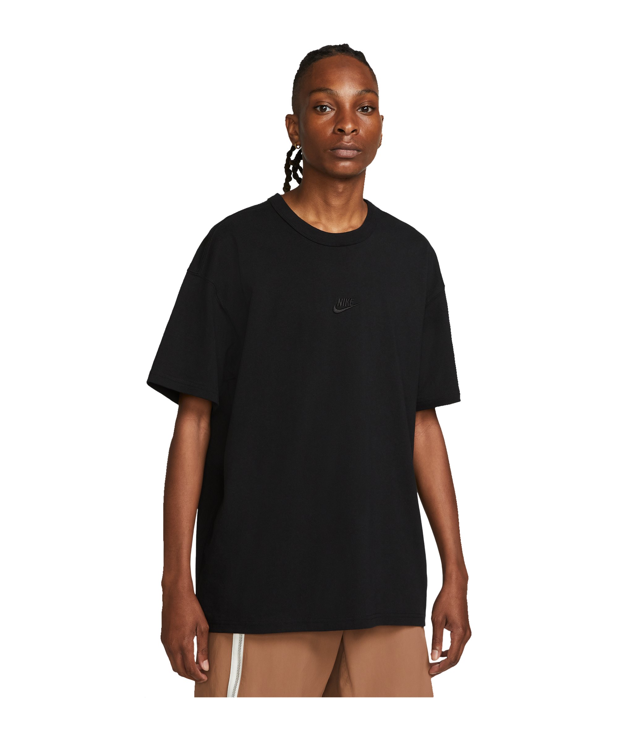 Nike Premium Essentials T-Shirt Schwarz F010 - schwarz