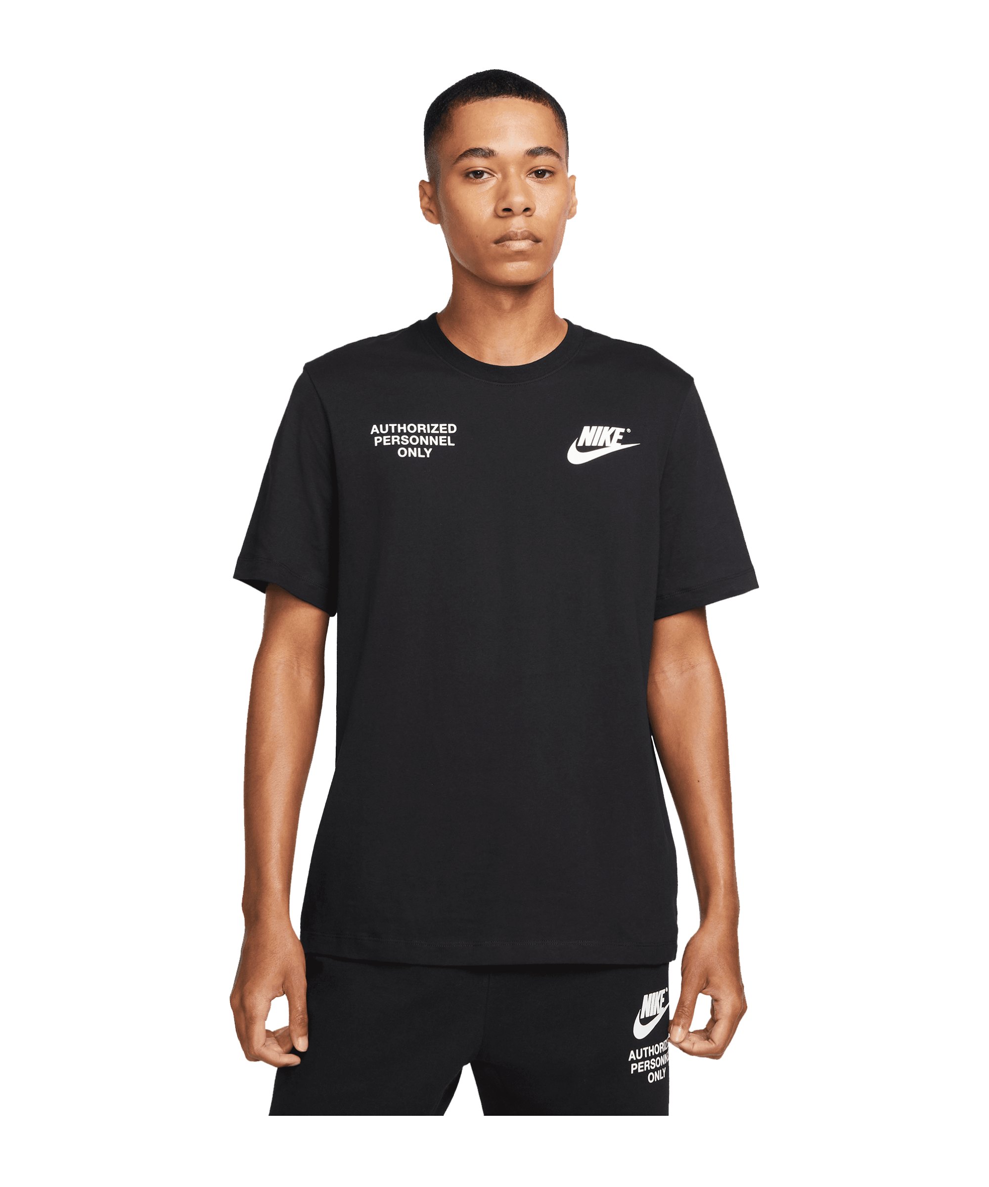 Nike Authorized Personnel T-Shirt Schwarz F010 - schwarz