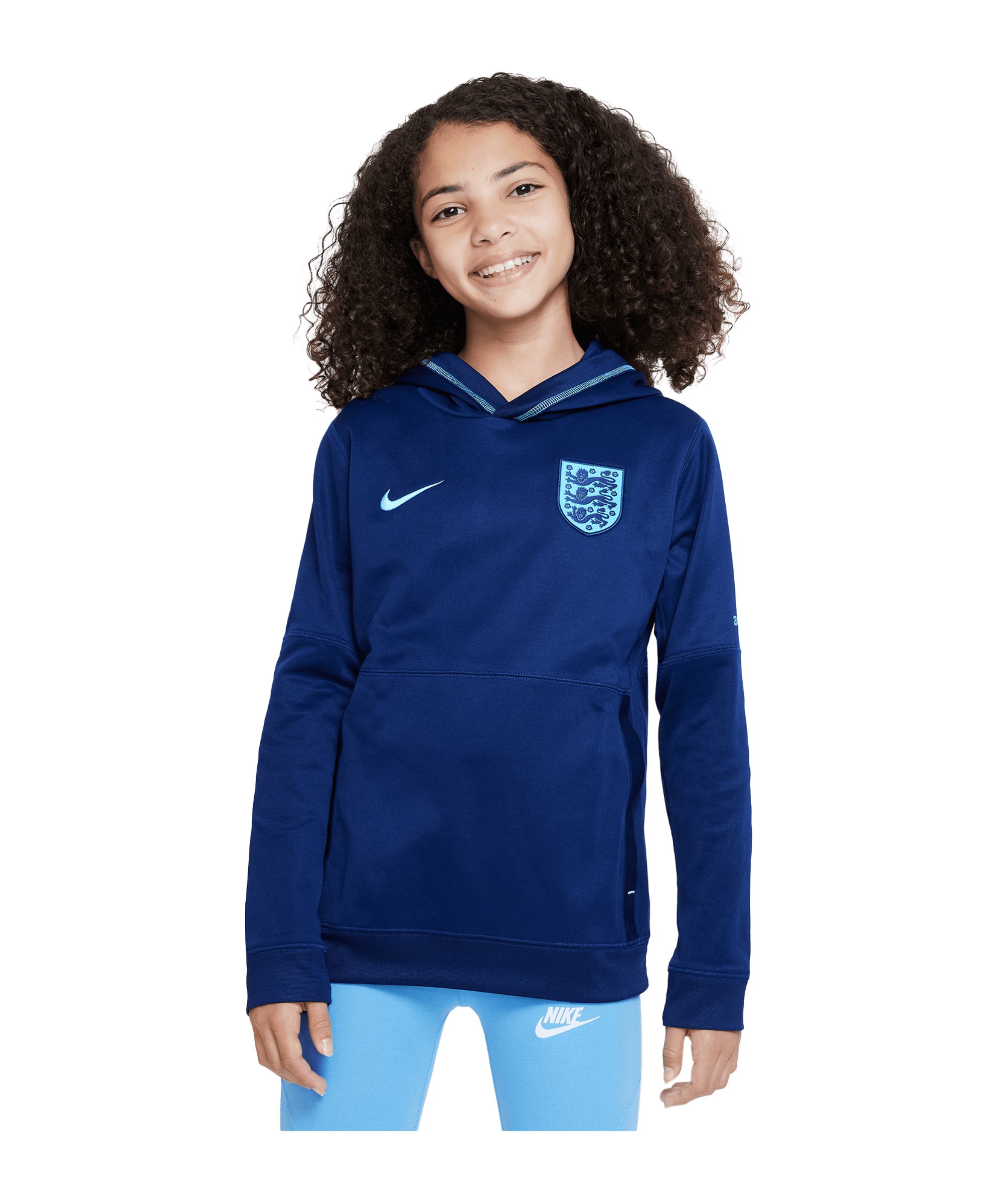 Nike England Hoody Kids Blau F492 - blau