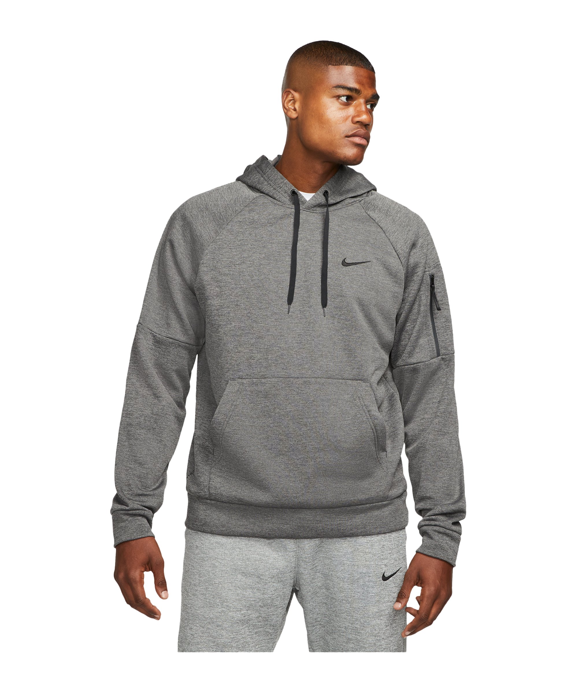 Nike Hoody Grau F071 - grau