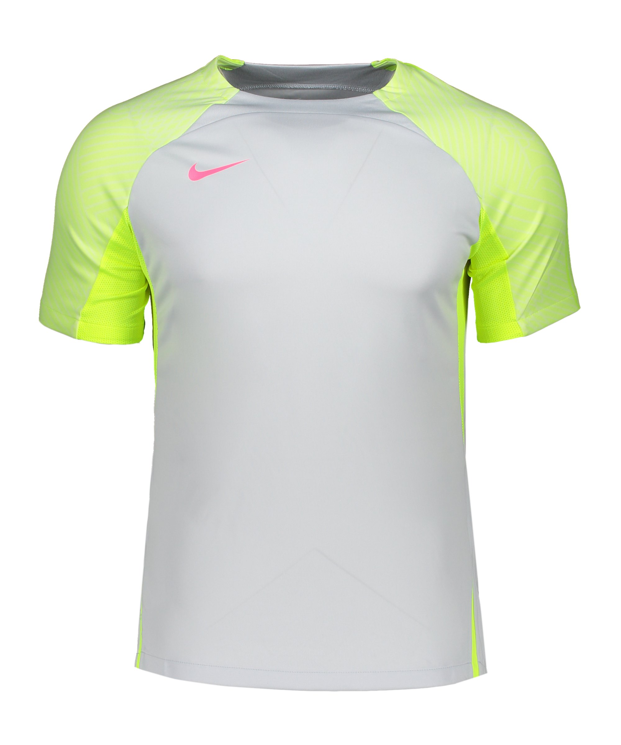 Nike Strike Trainingsshirt Weiss Gelb Pink F043 - weiss