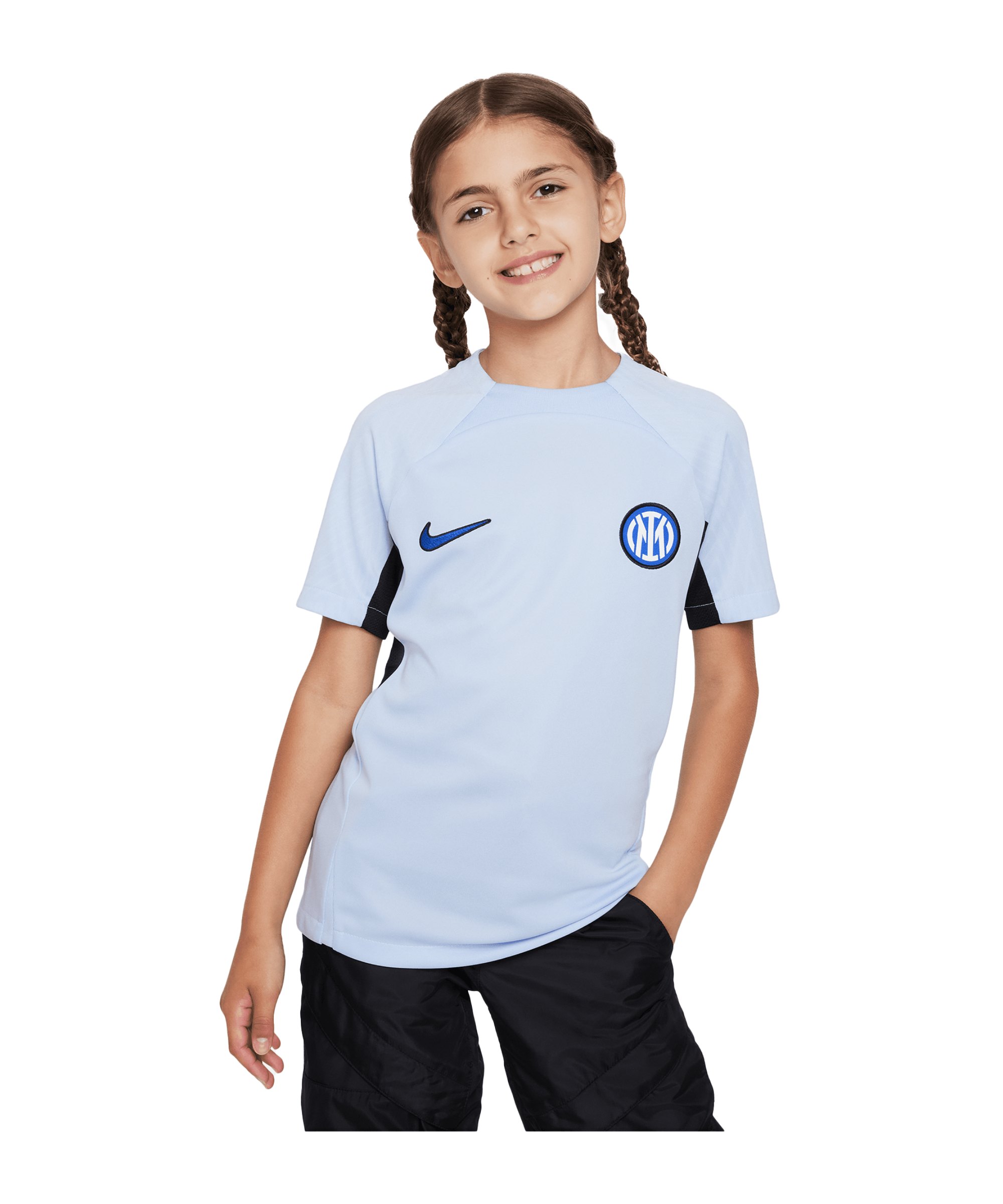 Nike Inter Mailand Trainingsshirt Kids Blau F548 - blau