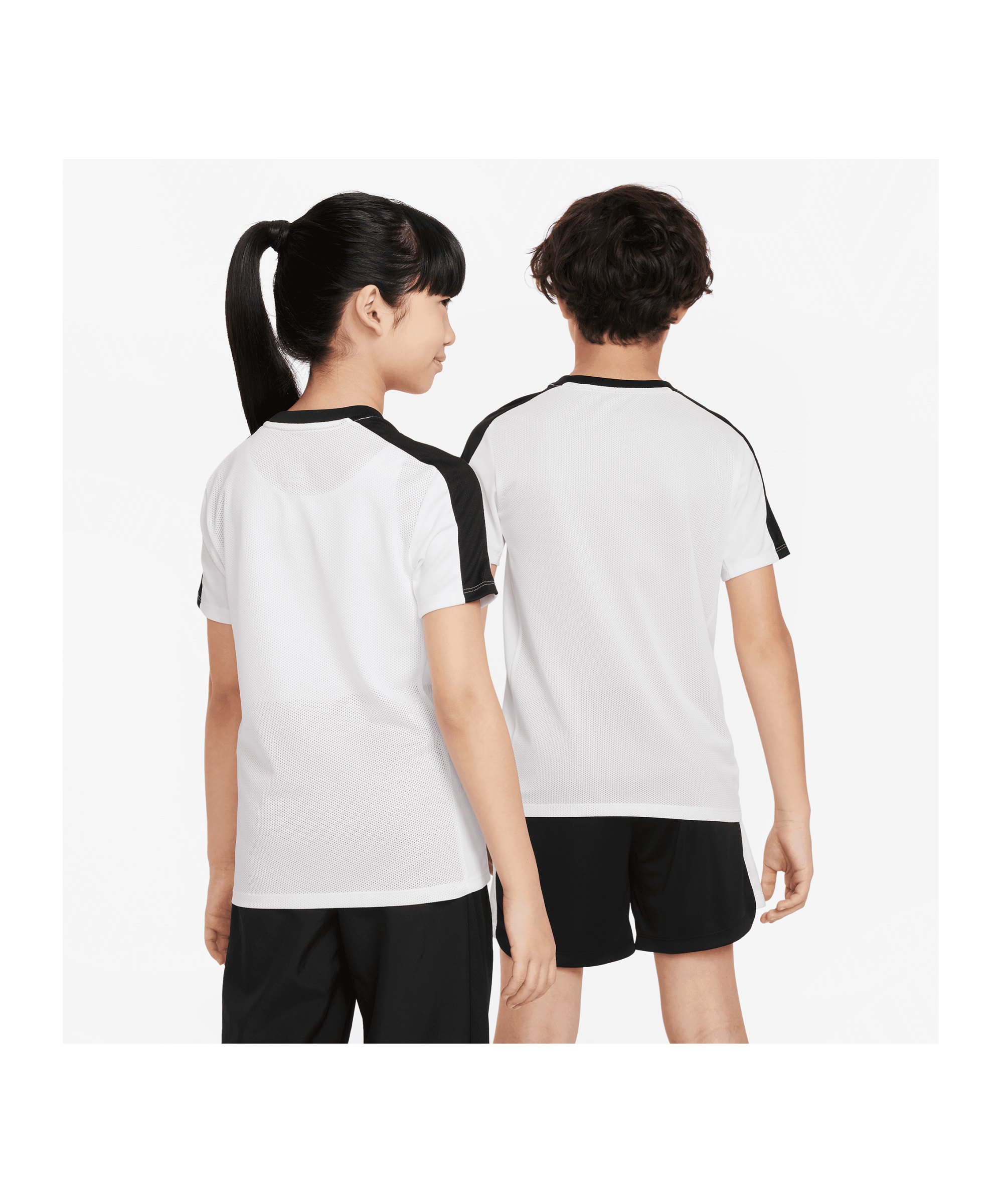 Nike Academy 23 T-Shirt Rot Kids Fussball Weiss F101 | Schwarz