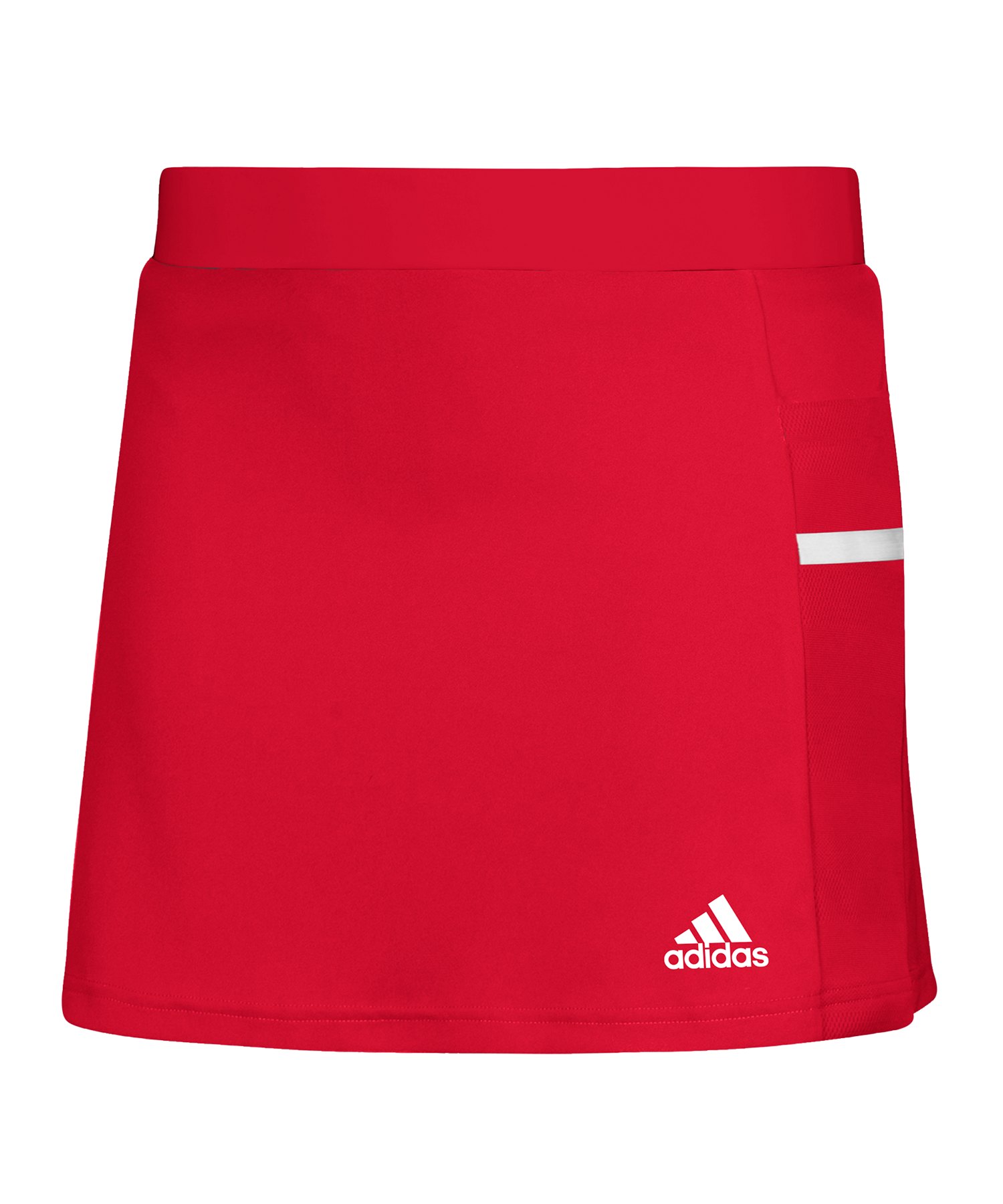 adidas Team 19 Skirt Rock Damen Rot Weiss - rot