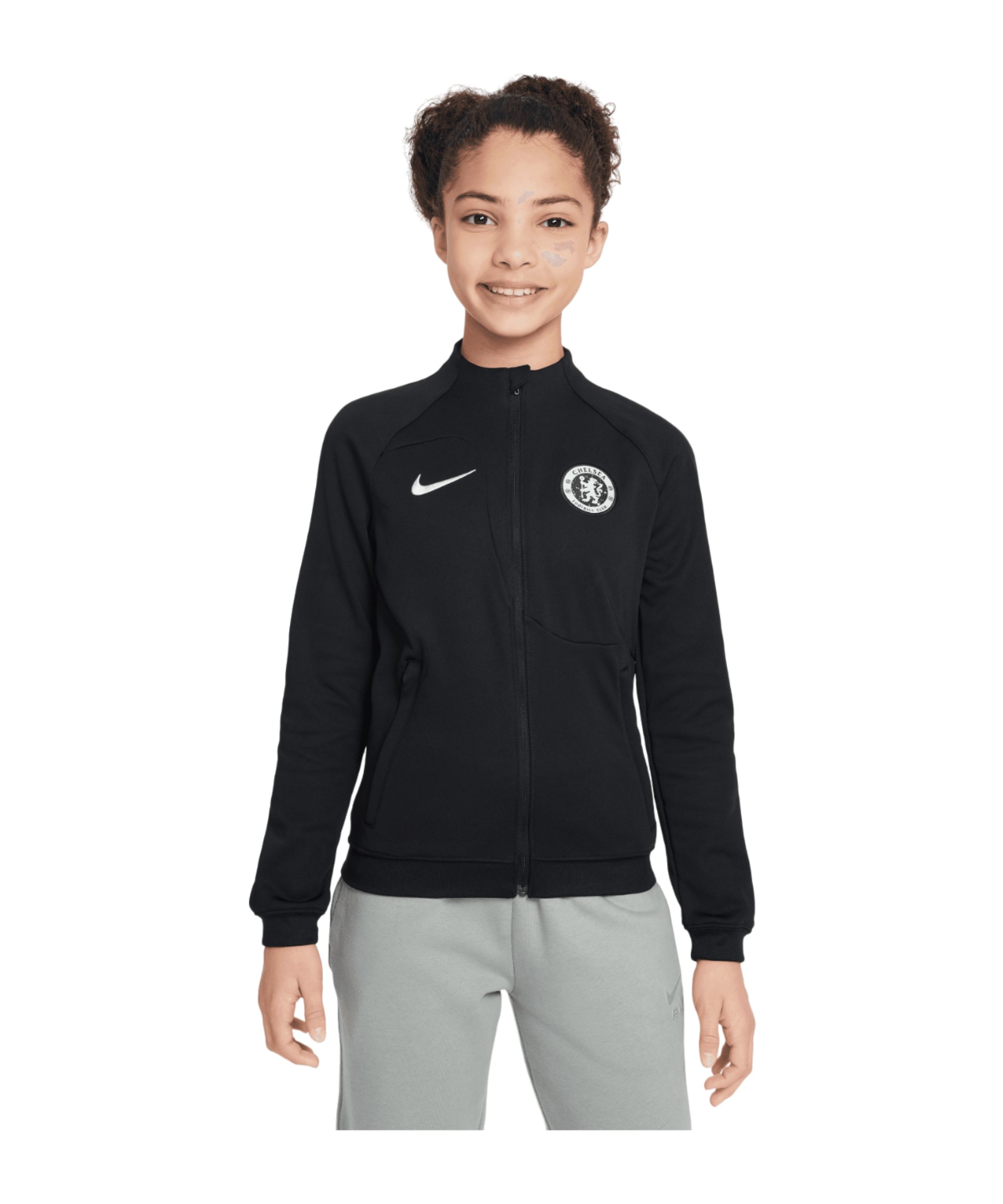Nike FC Chelsea London Anthem Jacke Kids F010 - schwarz