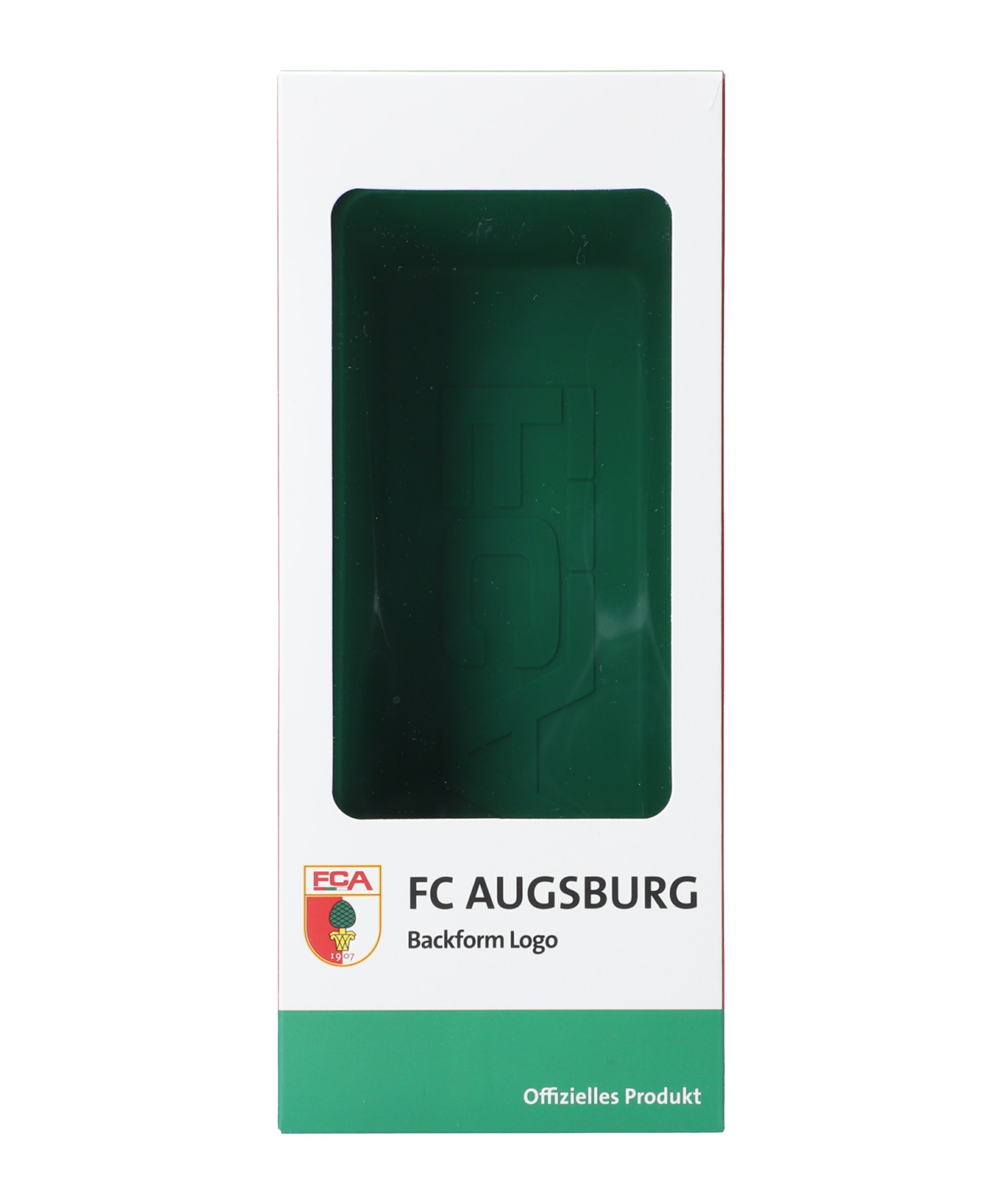 FC Augsburg Backform Logo - schwarz