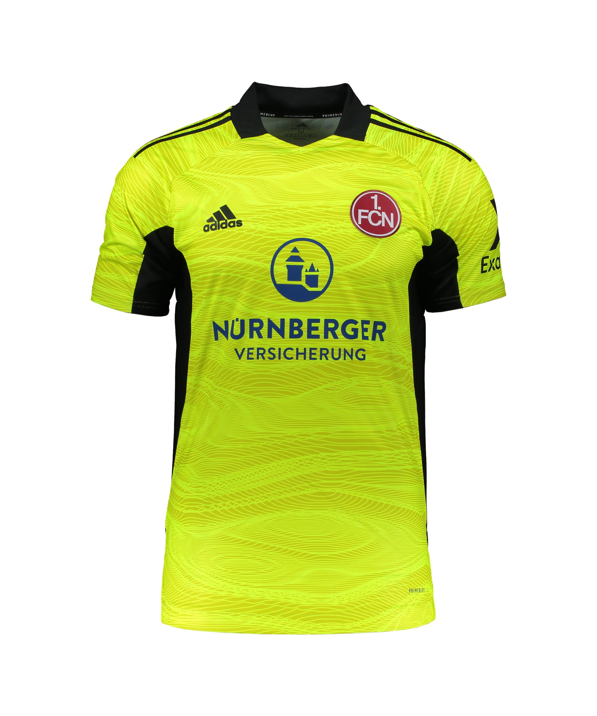 adidas 1. FC Nürnberg TW-Trikot 2021/2022 Gelb - gelb