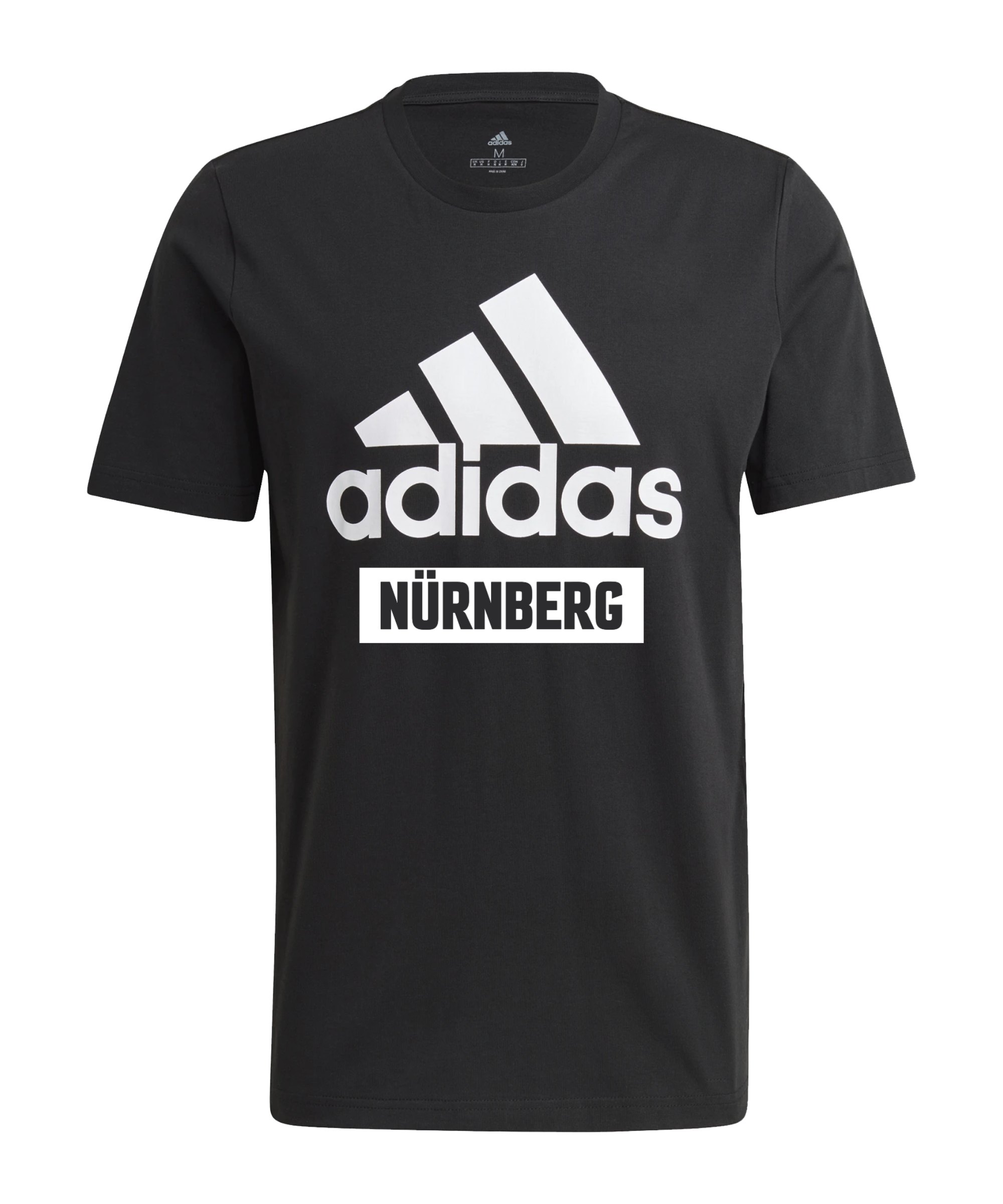 adidas 1. FC Nürnberg Logo T-Shirt Schwarz - schwarz