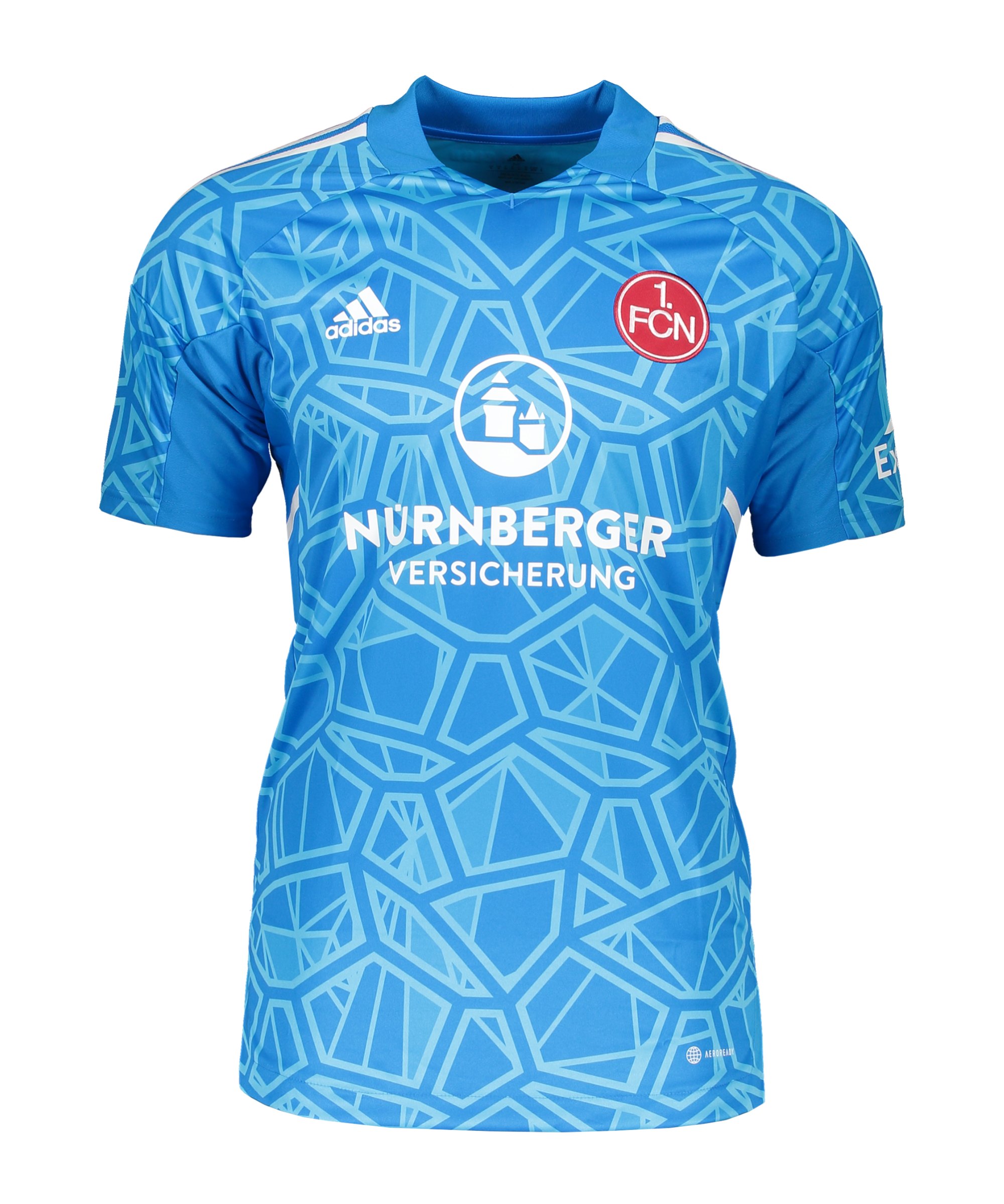 adidas 1. FC Nürnberg TW-Trikot 2022/2023 Kids Blau - blau