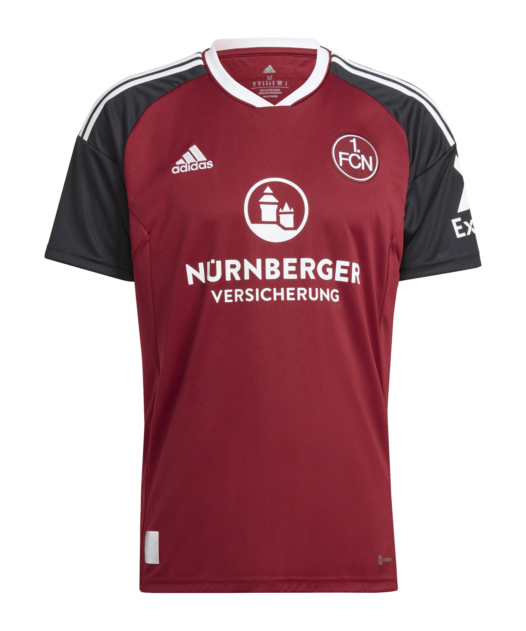 adidas 1. FC Nürnberg Trikot Home 2022/2023 Schwarz - schwarz