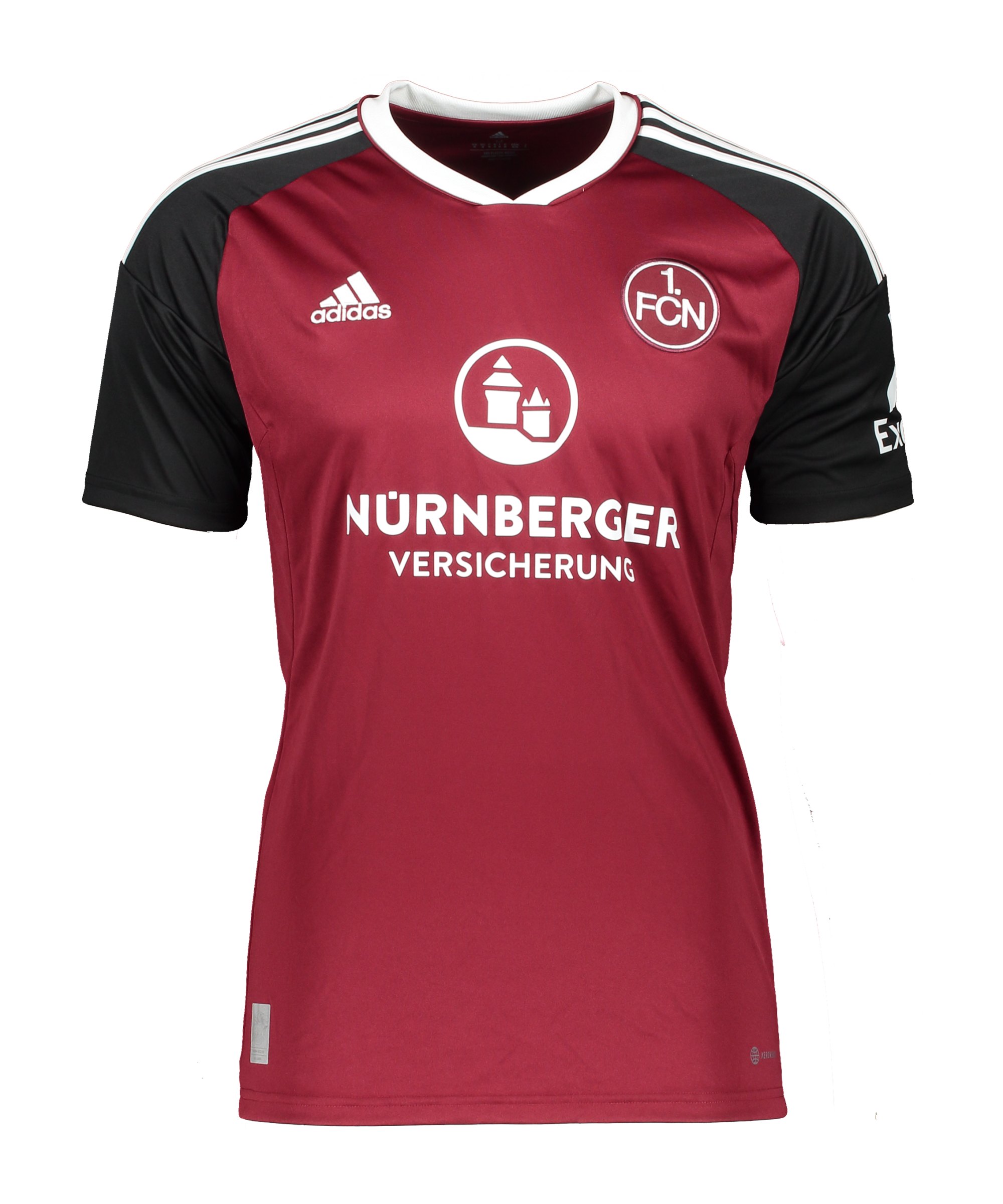 adidas 1. FC Nürnberg Trikot Home 2022/2023 Damen Schwarz - schwarz