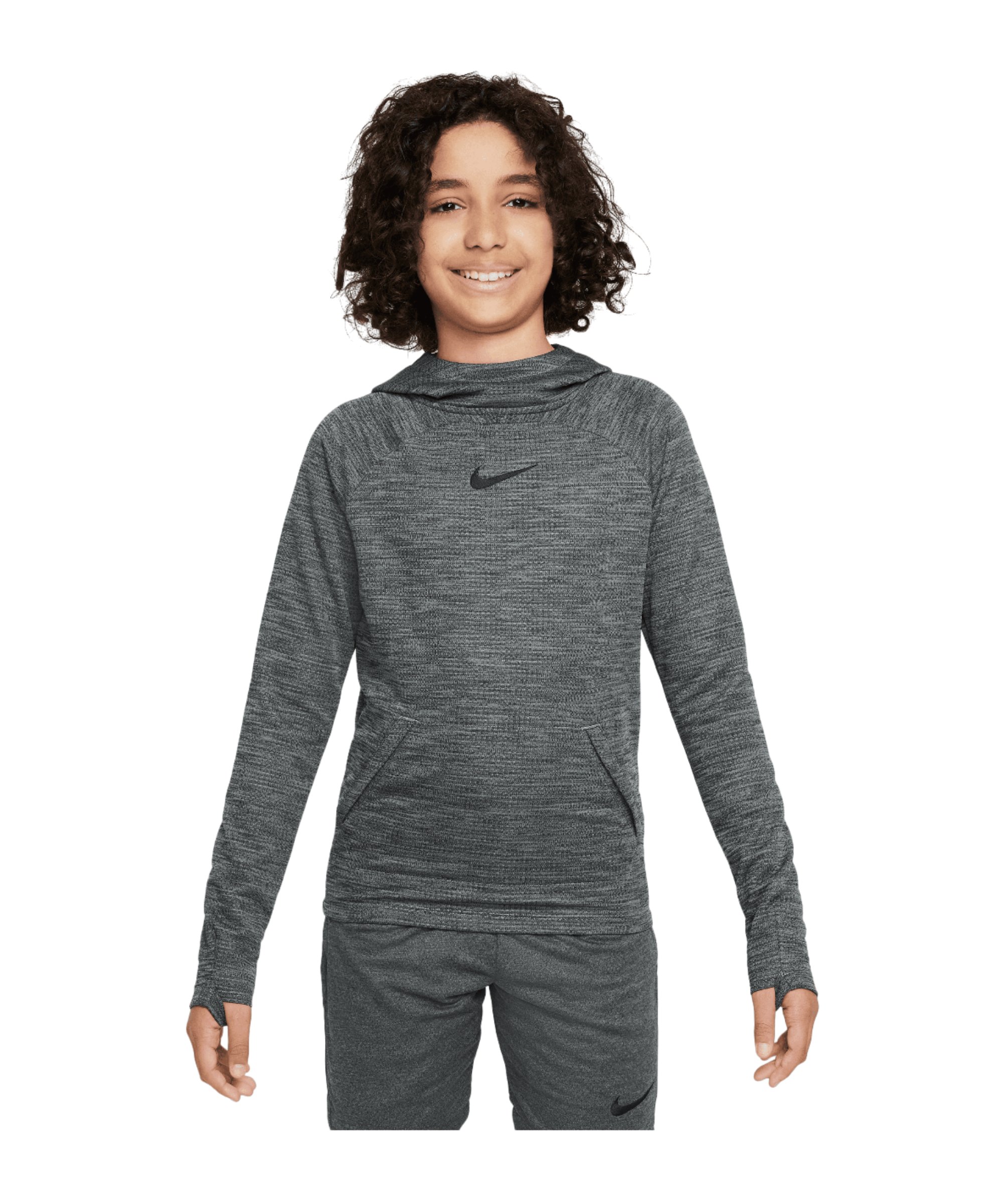 Nike Academy Hoodys Kids Grau F065 - grau